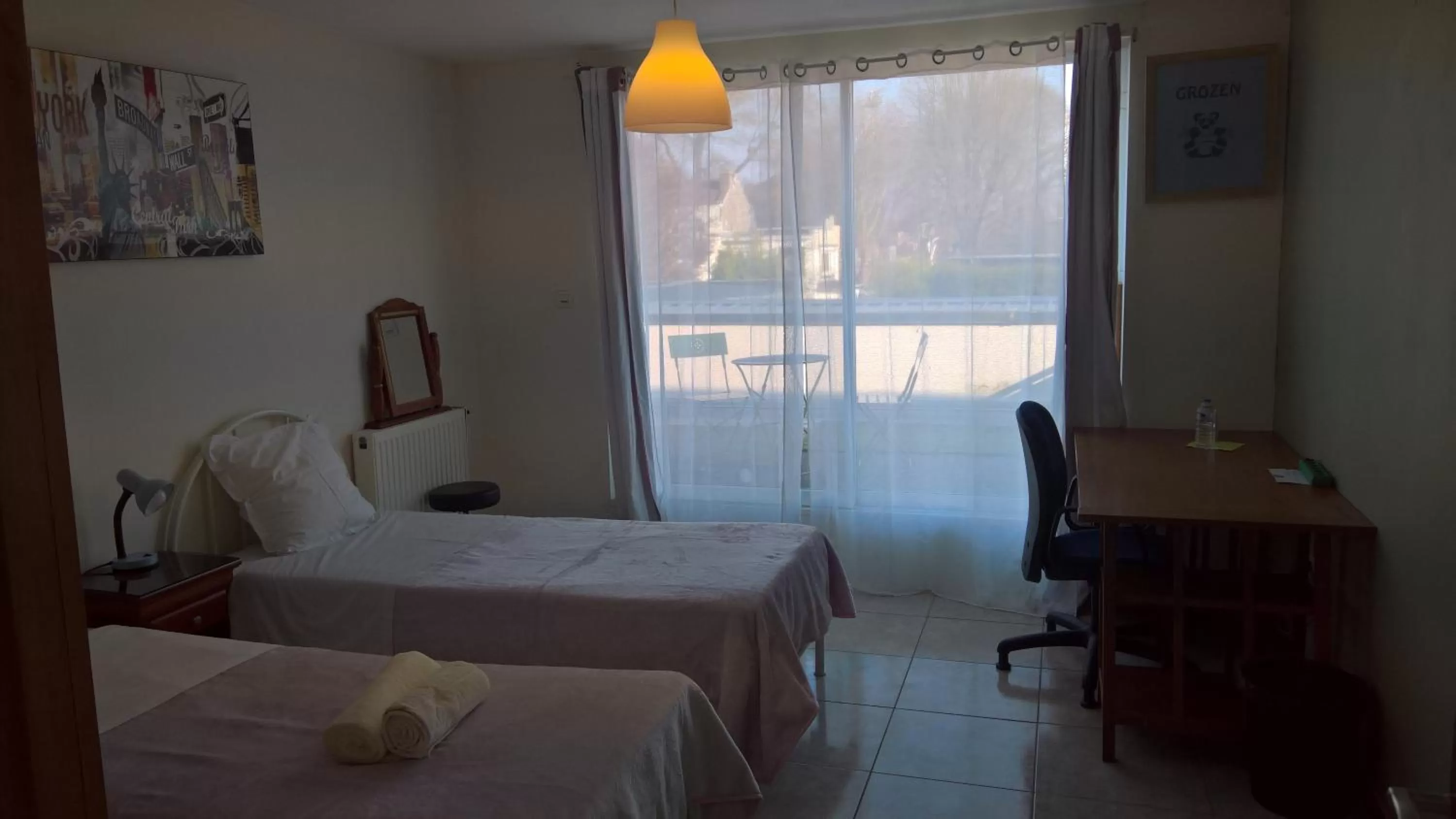 Bed in Bambou & Olivier Chambres