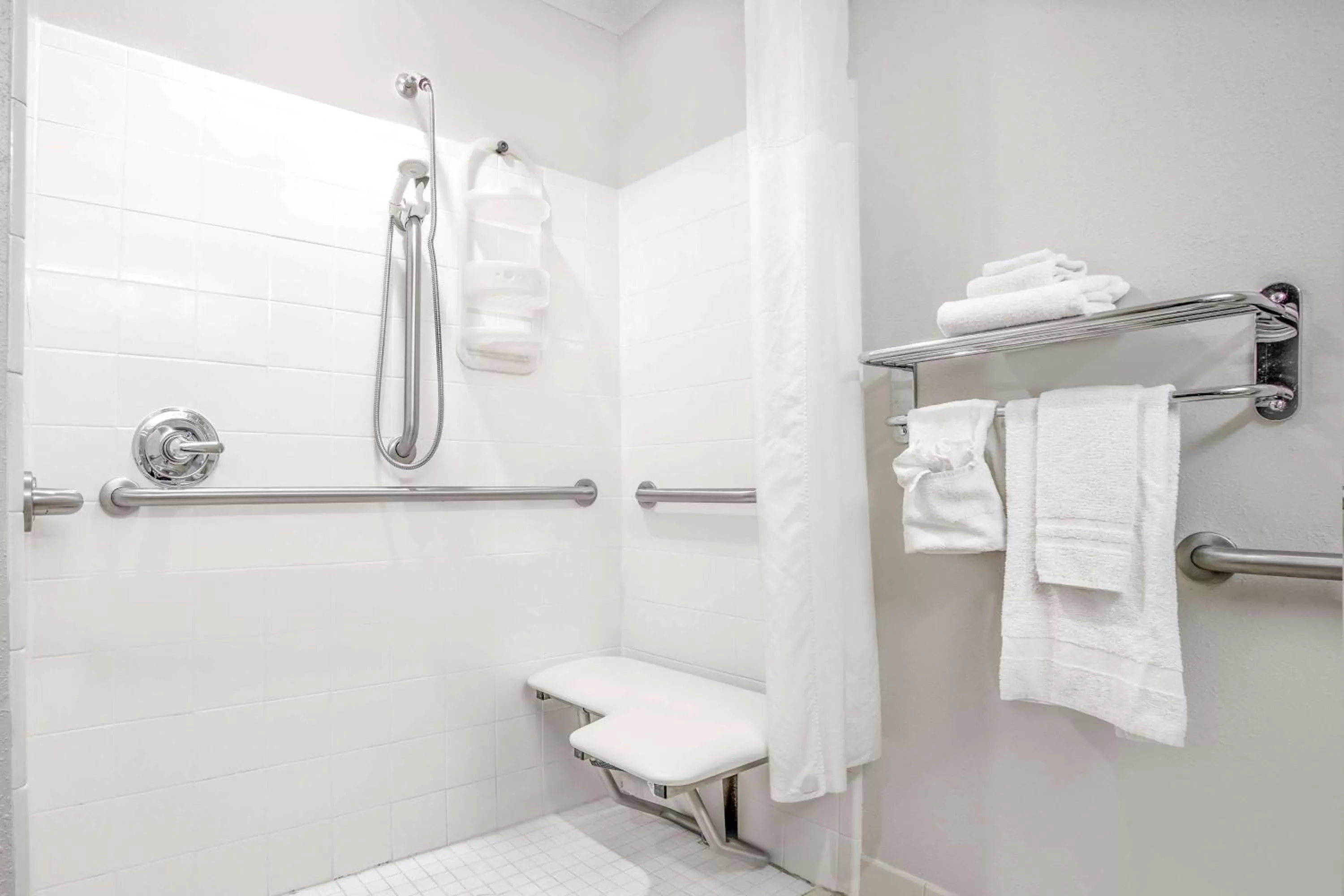 Shower in Microtel Inn & Suites by Wyndham Bremen