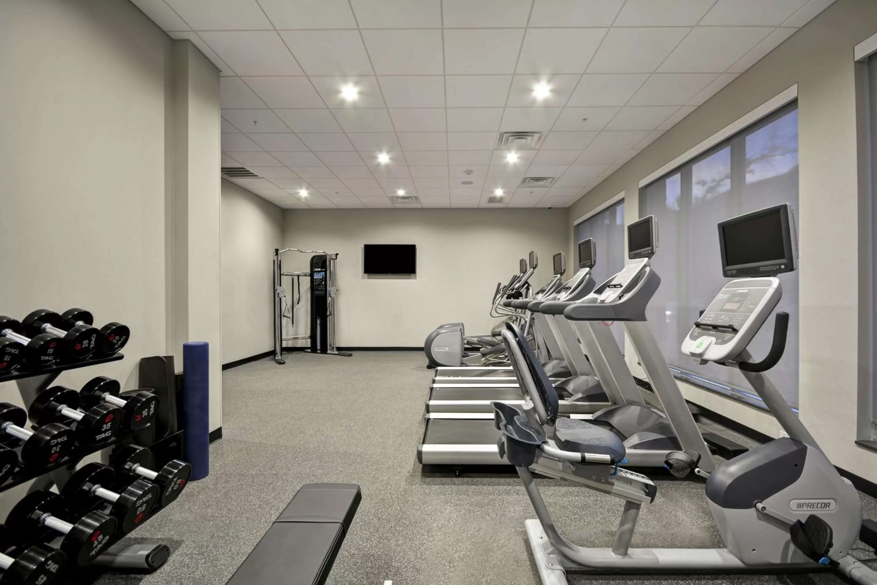 Fitness centre/facilities in Homewood Suites by Hilton Raleigh Cary I-40