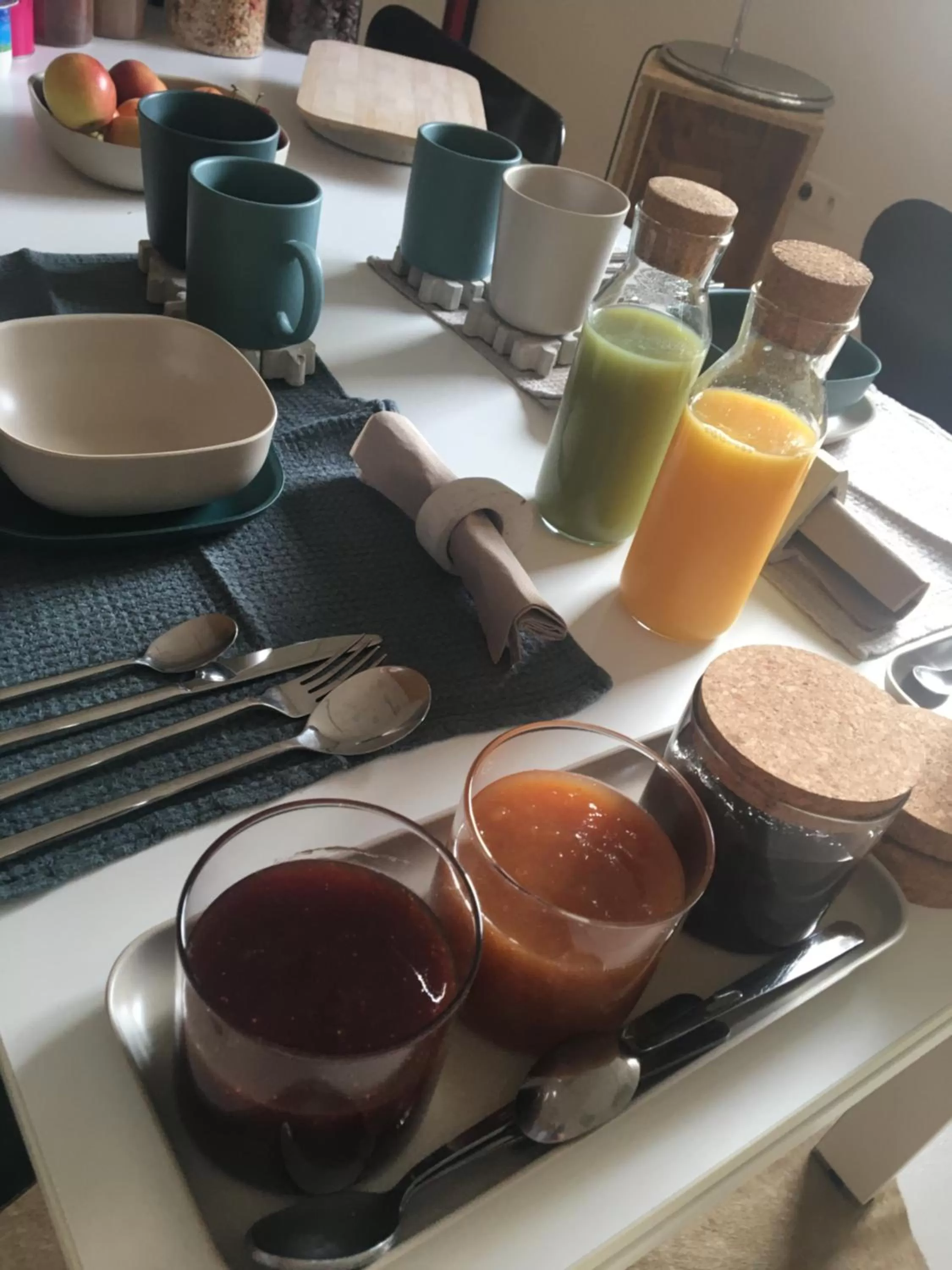 Breakfast in Le4bergheim Chambre d'hôtes