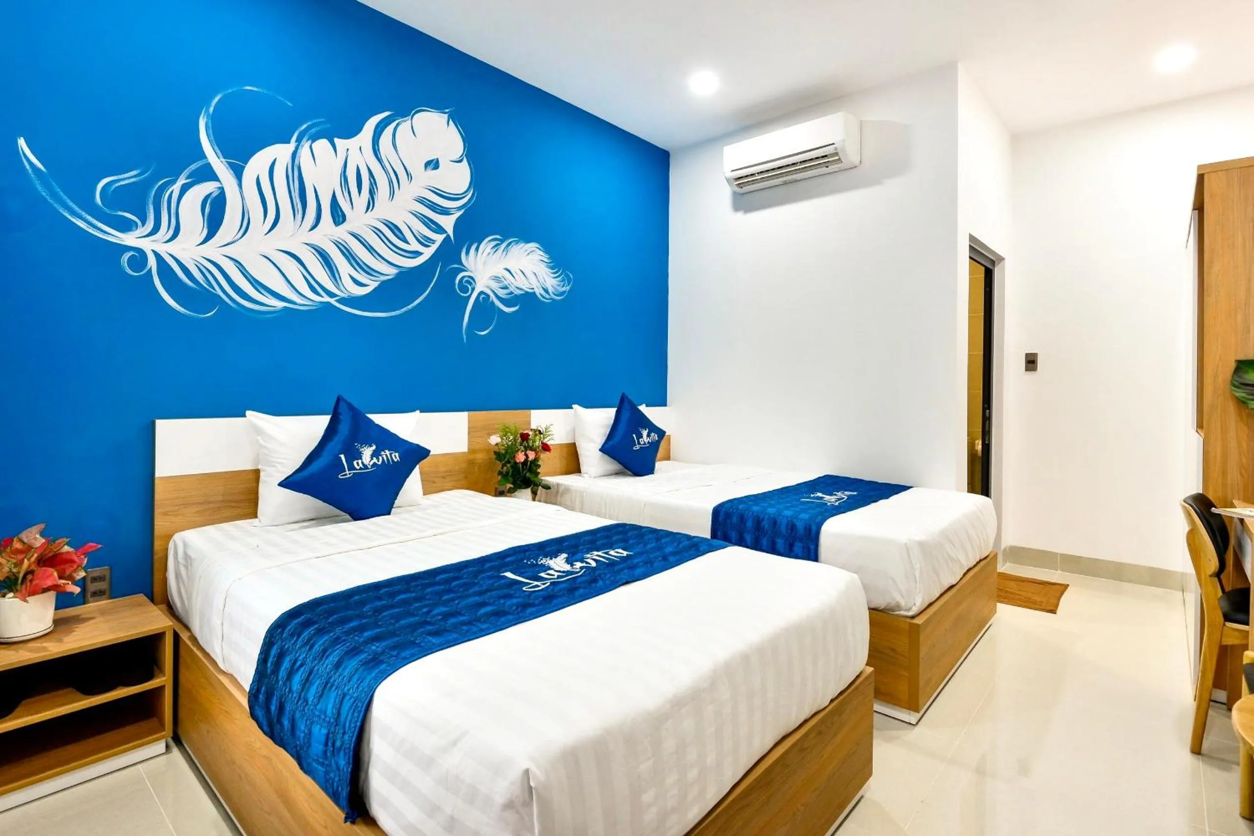 Bed in La Vita Hotel