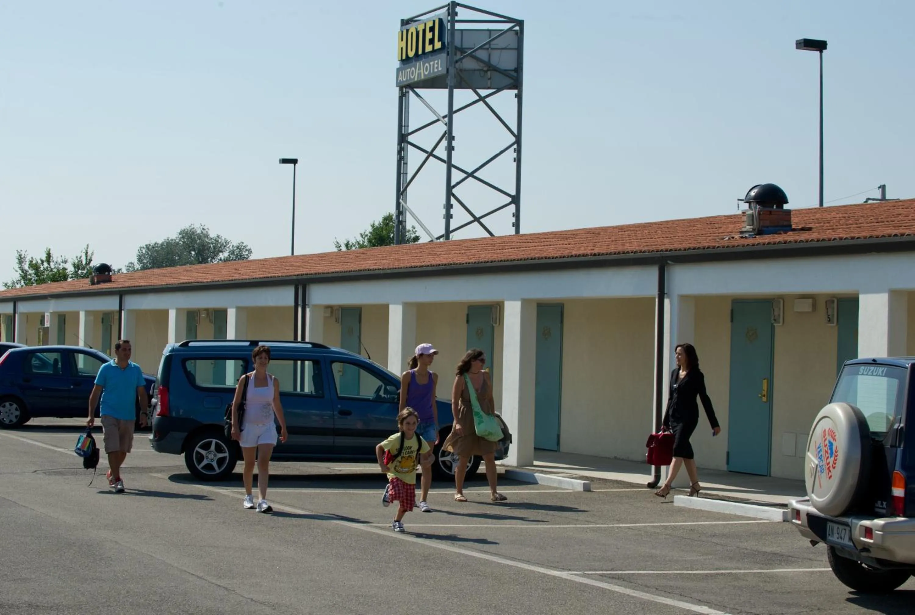 Facade/entrance in Autohotel Ravenna