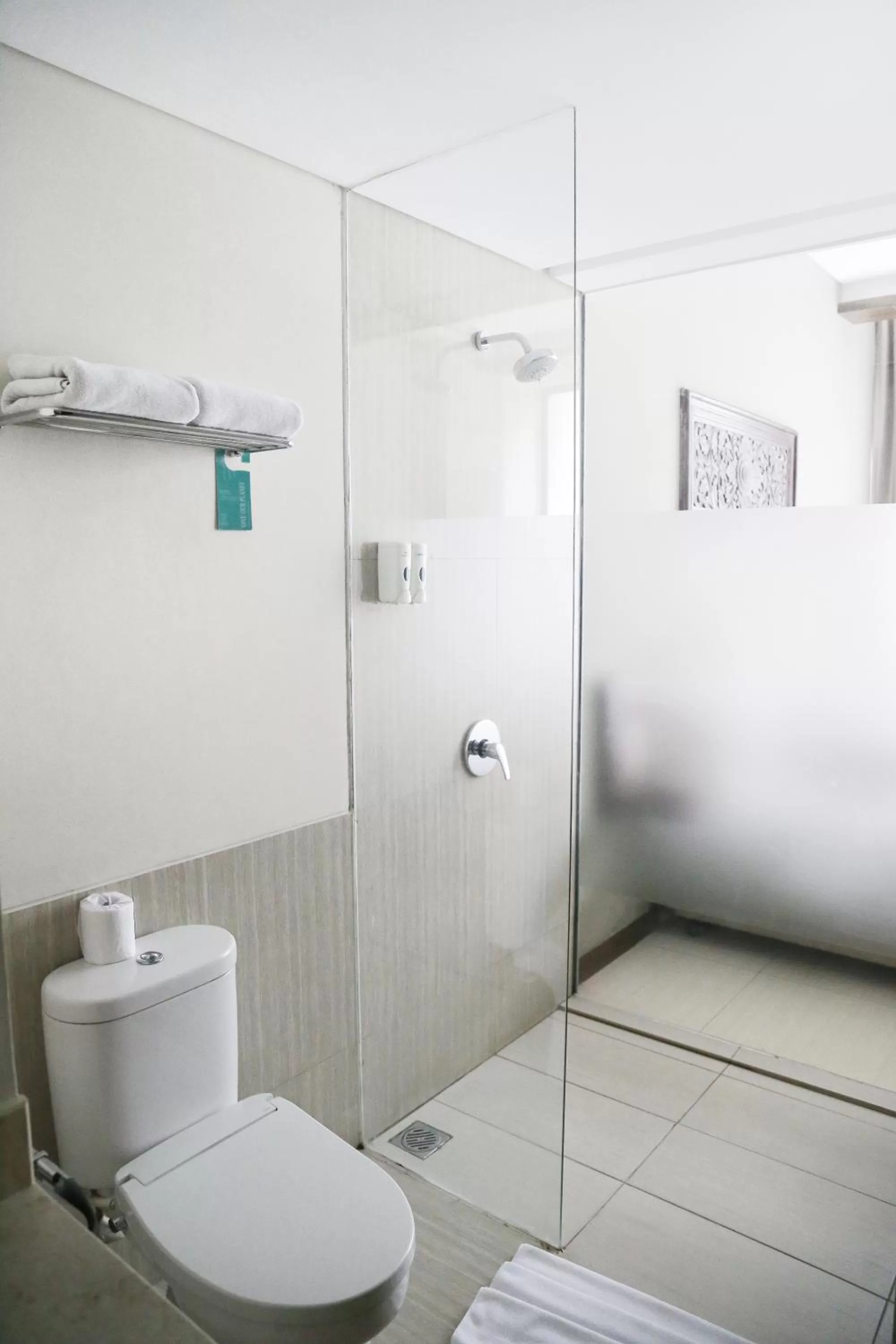 Bathroom in Hotel Terrace at Kuta