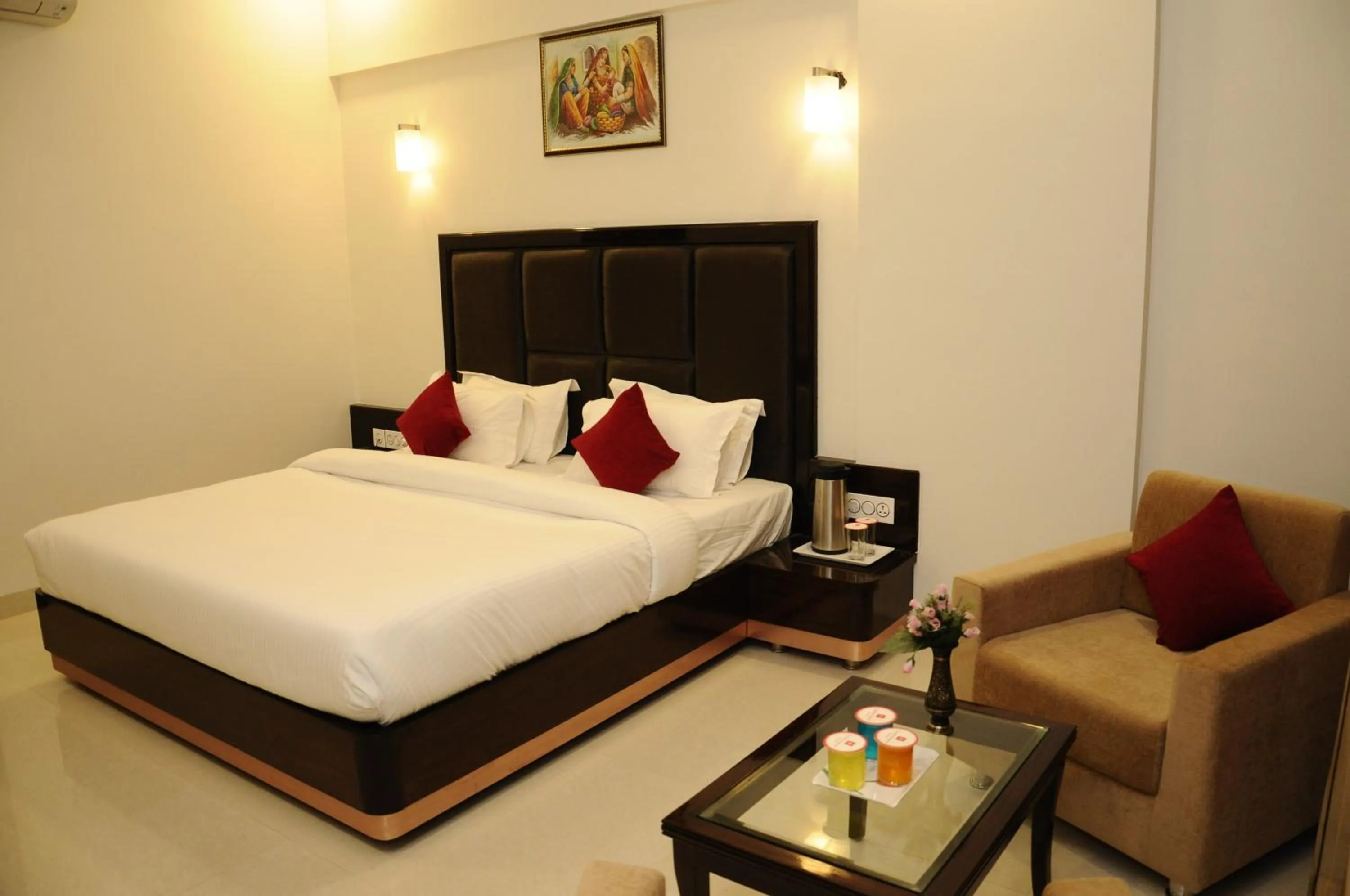 Bed in Chandra Imperial