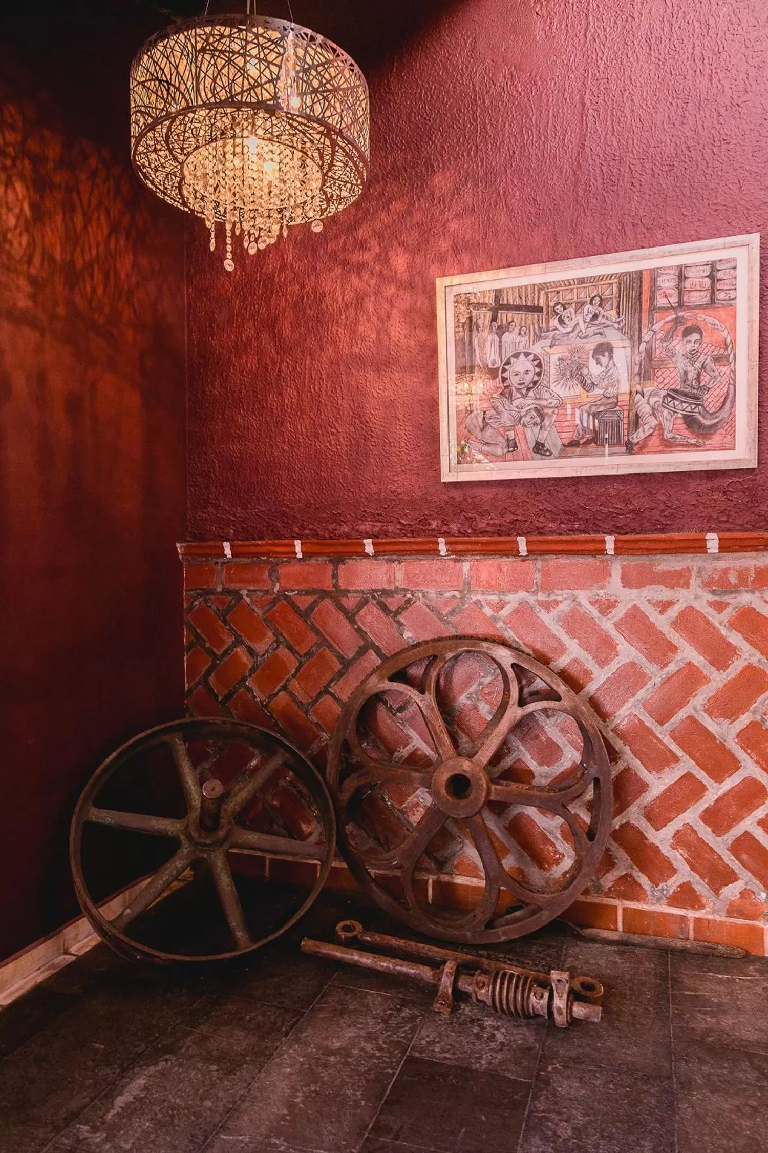 Decorative detail in Casa Eva Hotel Boutique & Spa