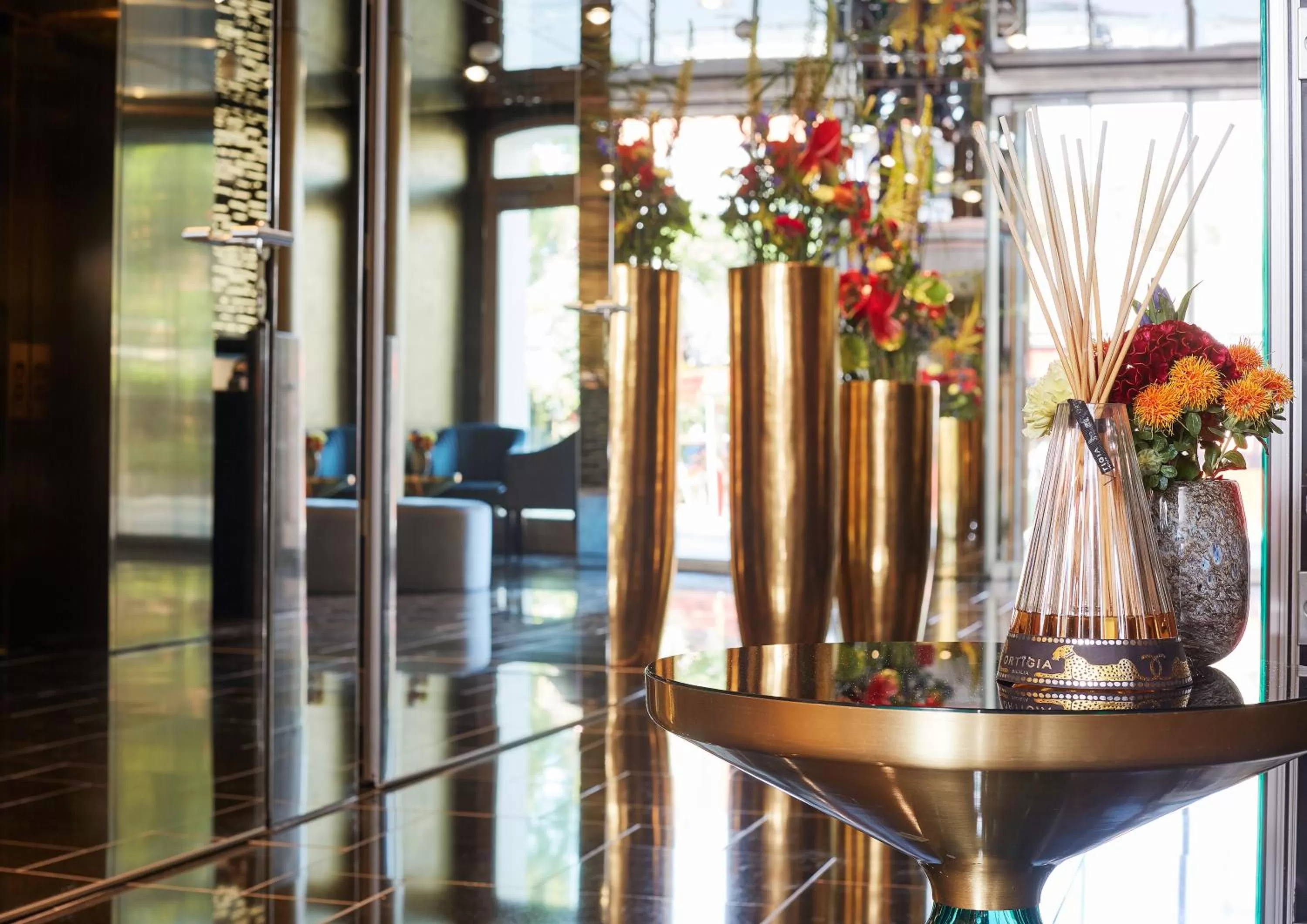 Decorative detail in Living Hotel Das Viktualienmarkt