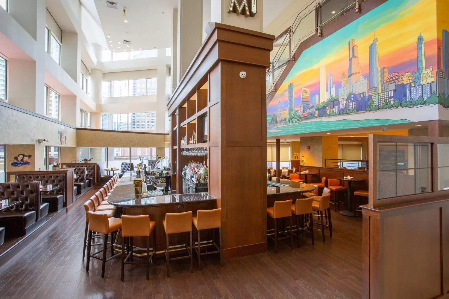 Restaurant/places to eat in Swissotel Chicago