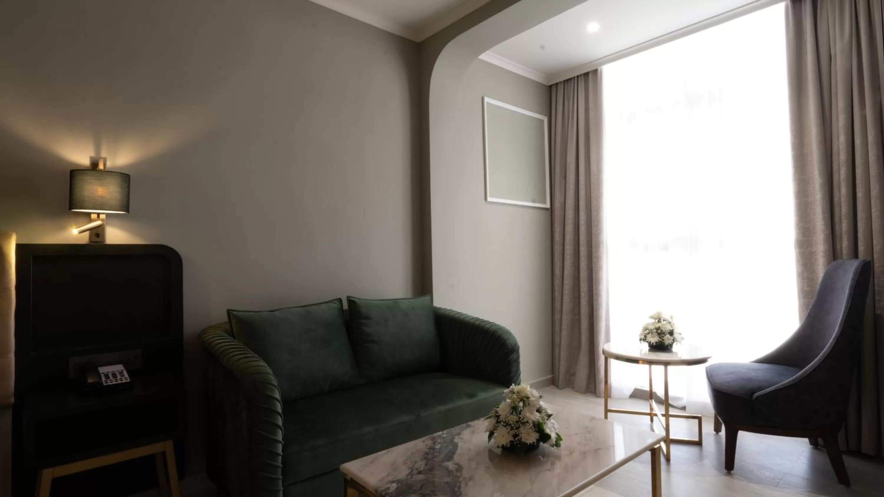 Living room in President Hotel