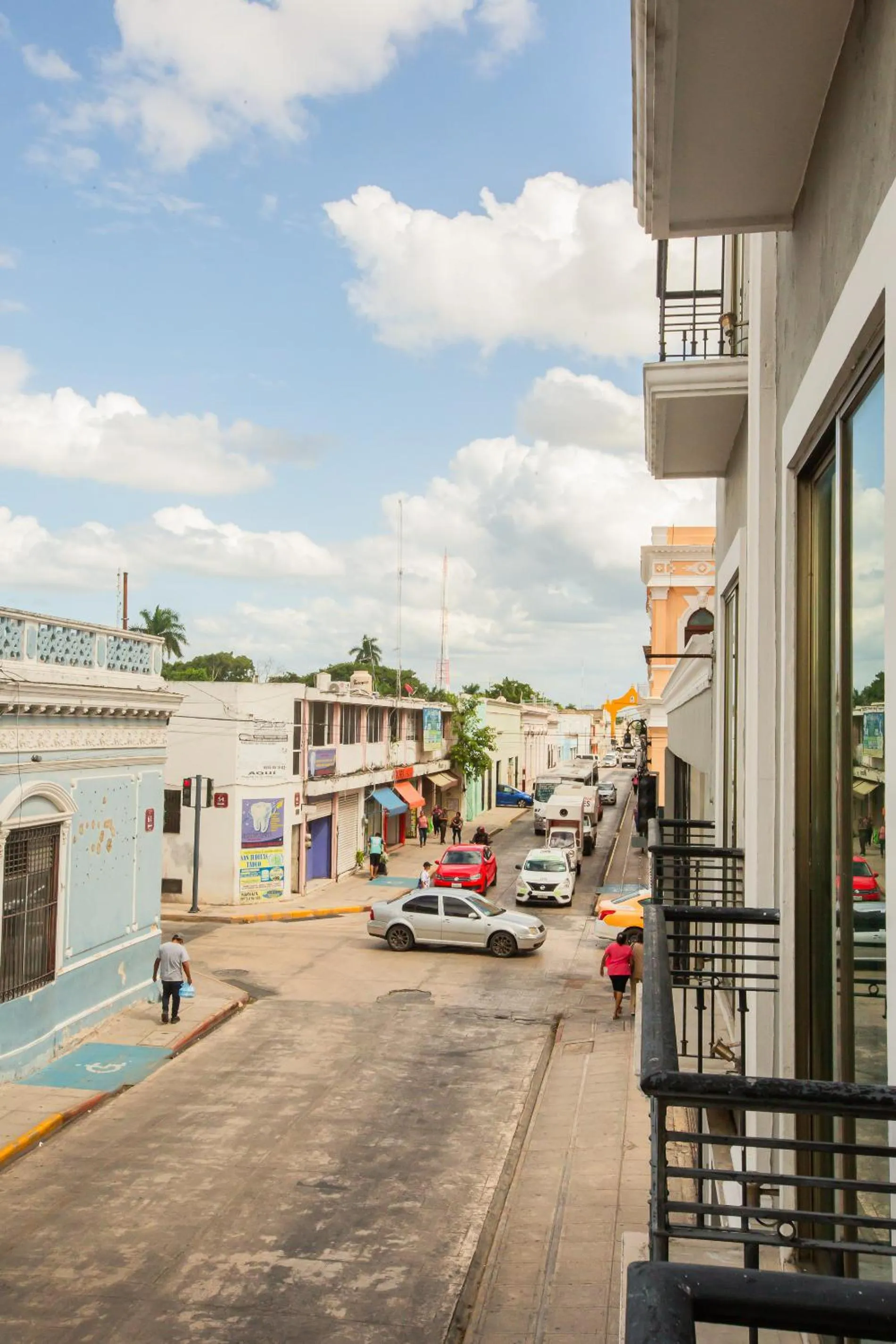 City view in Hotel Nacional Merida