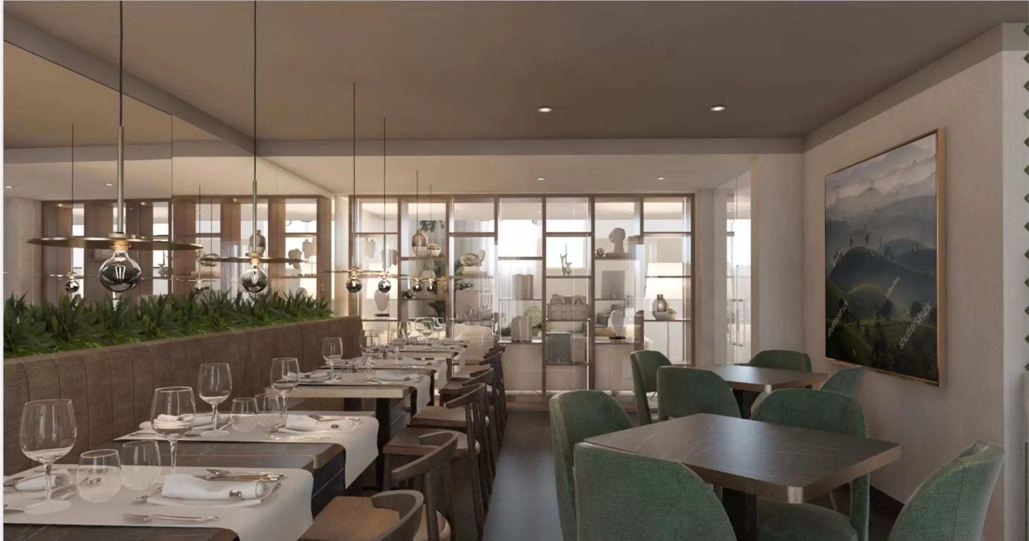 Restaurant/places to eat in Hotel Sete Colinas