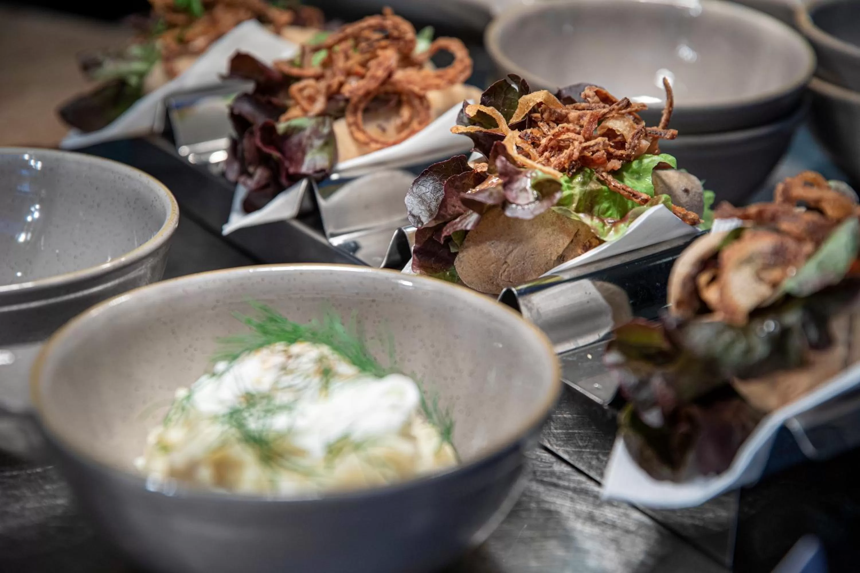 Food in Luxury Spa Hotel Olympic Palace