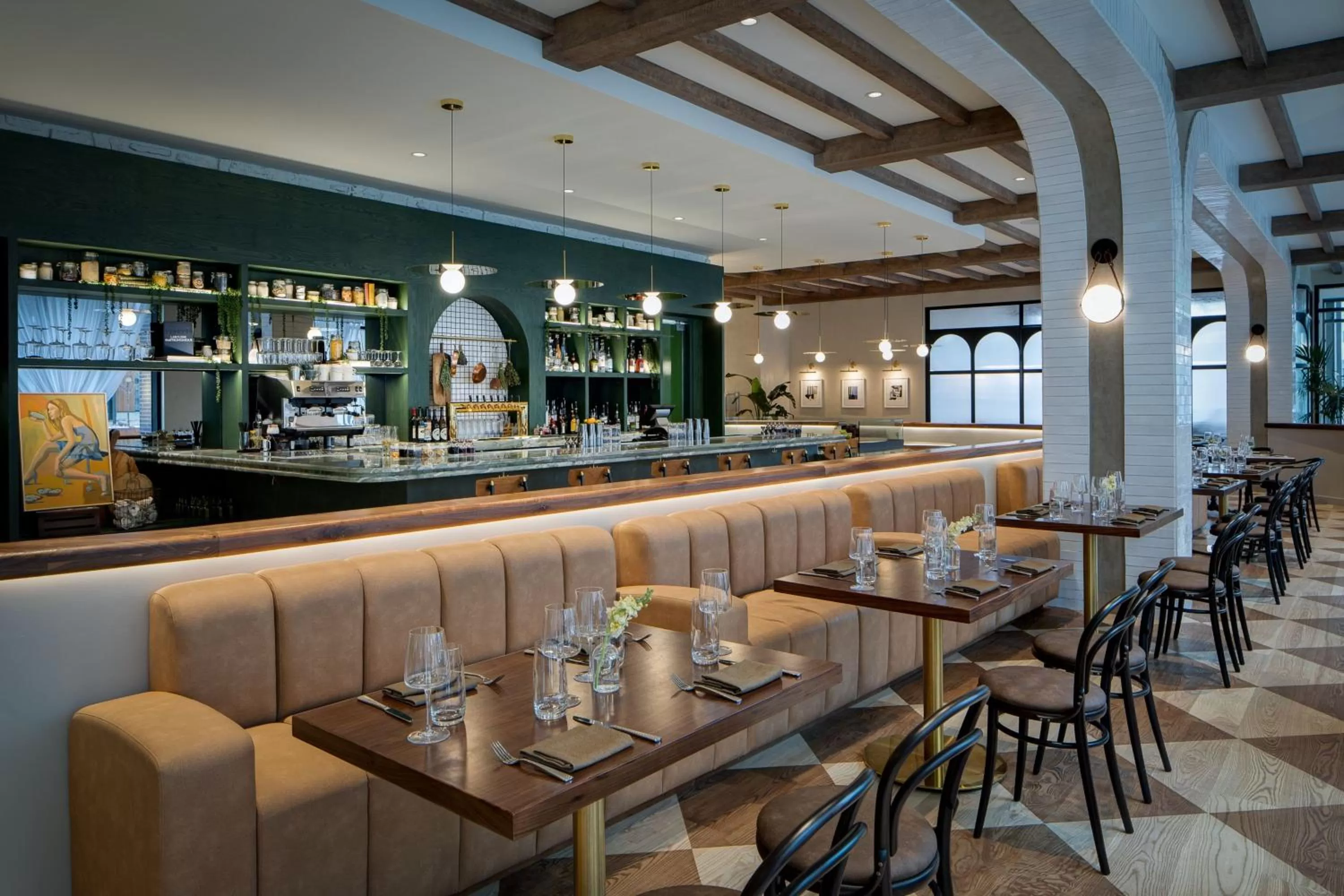 Restaurant/places to eat in Le Meridien Salt Lake City Downtown