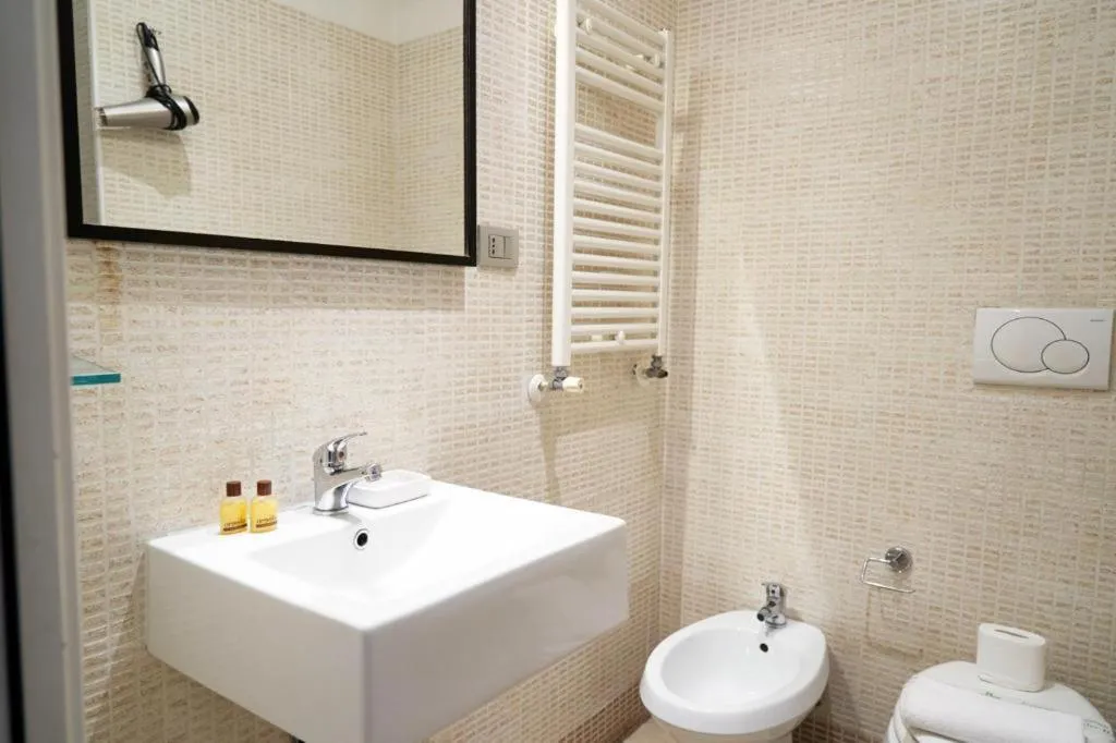 Bathroom in Target Inn Rooms