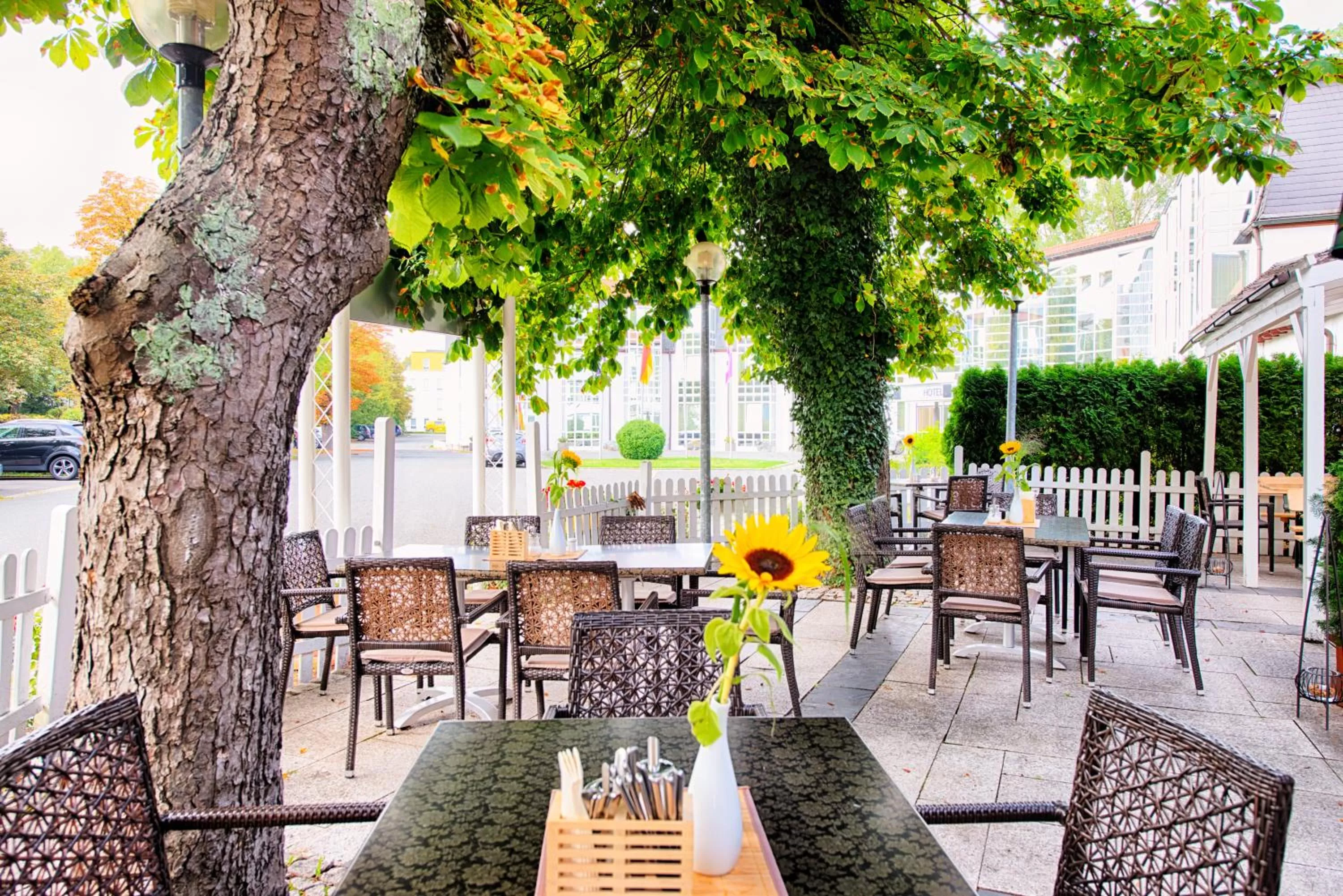 Balcony/Terrace in Taste Hotel Kulmbach