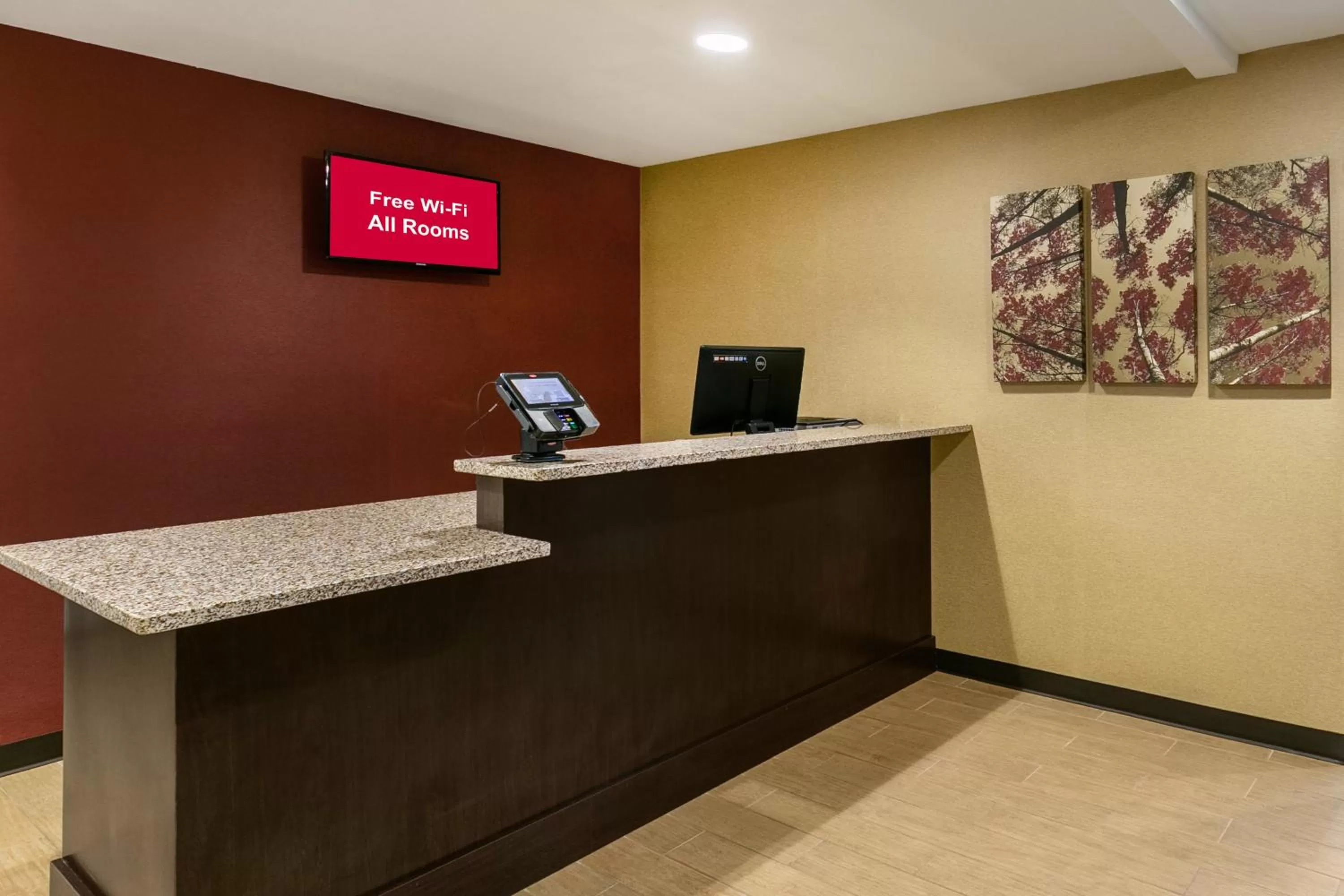 Lobby or reception in Red Roof Inn Hershey