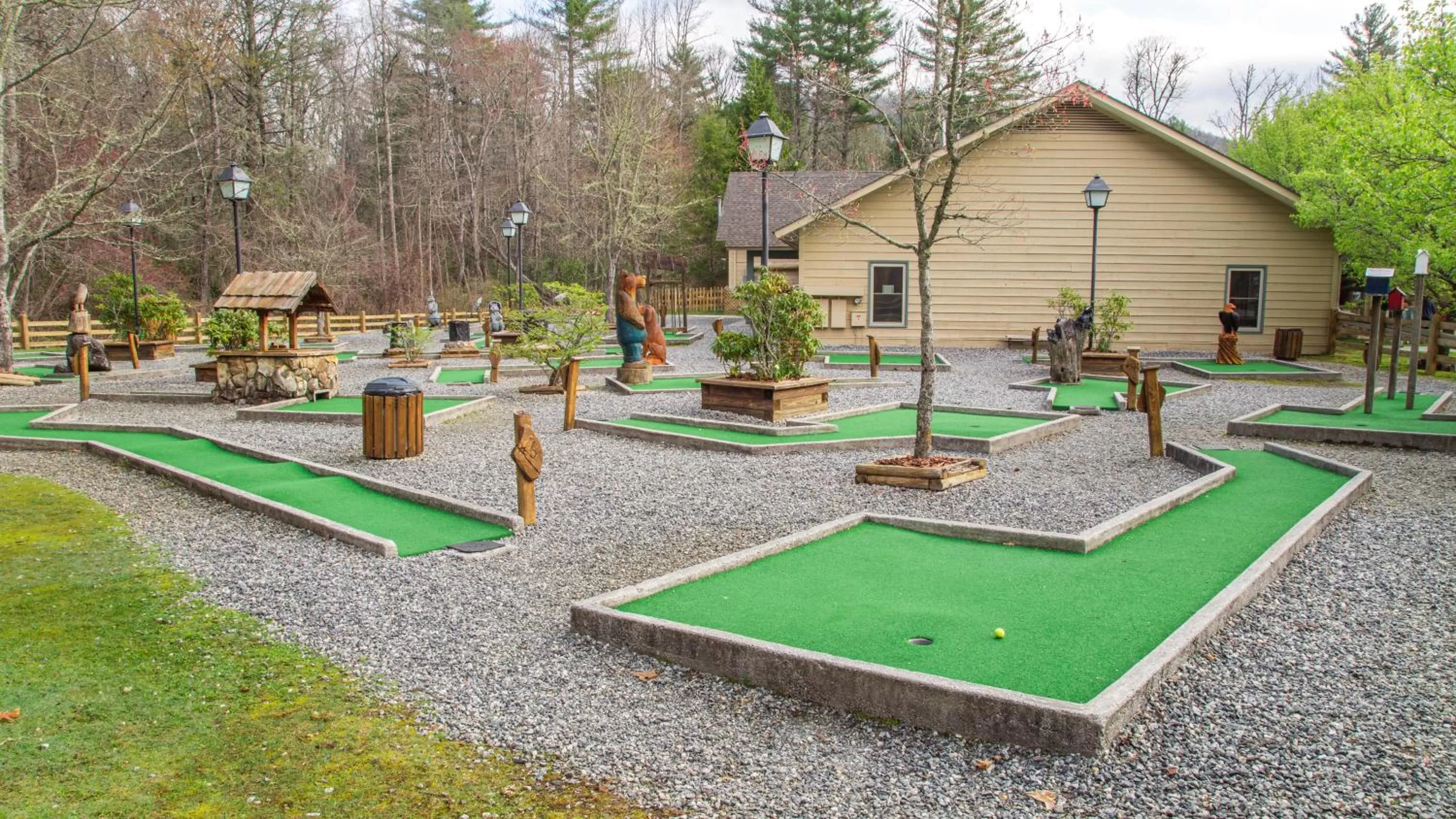 Minigolf in Fairway Forest