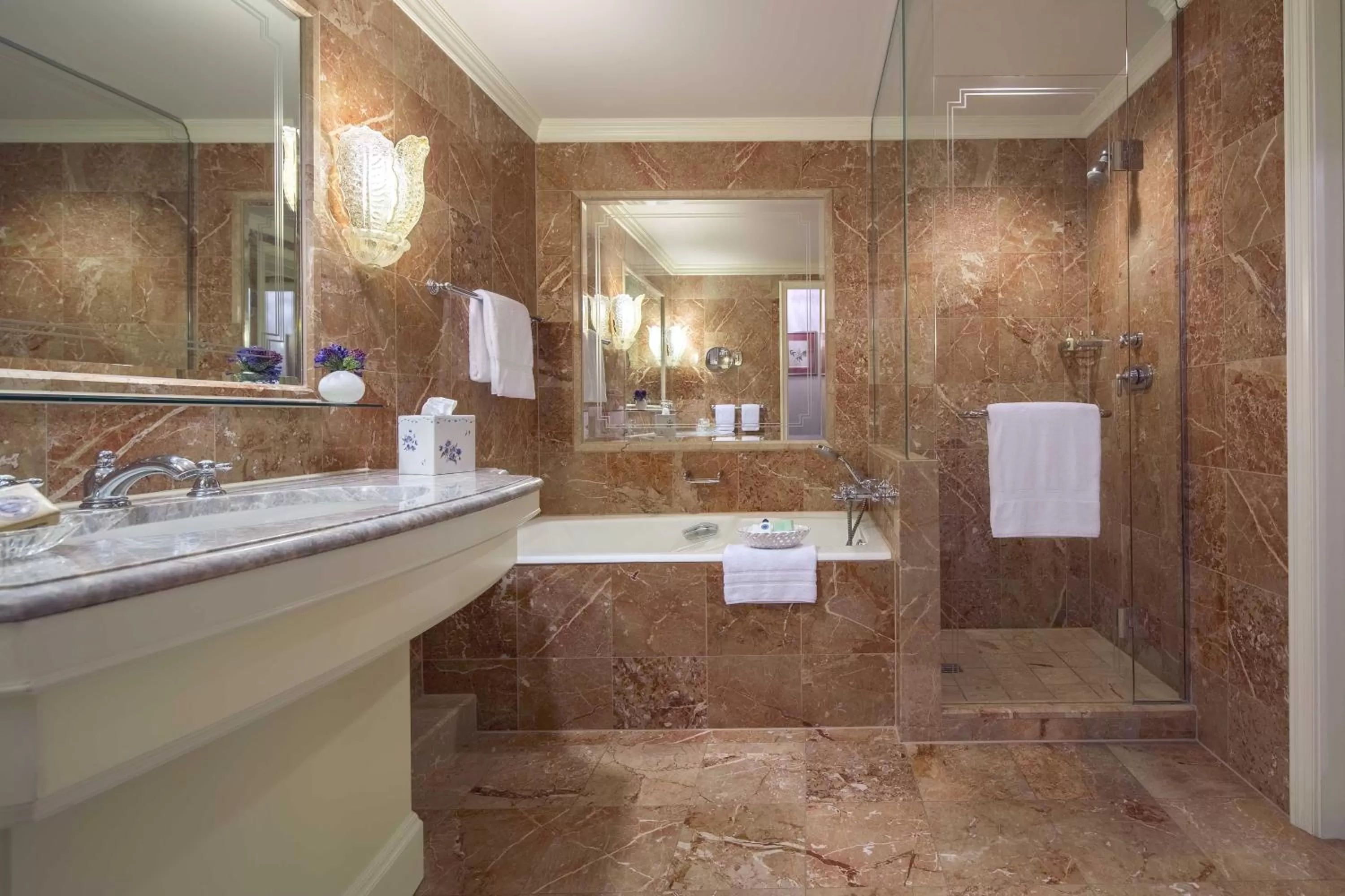 Bathroom in Regent Berlin by IHG