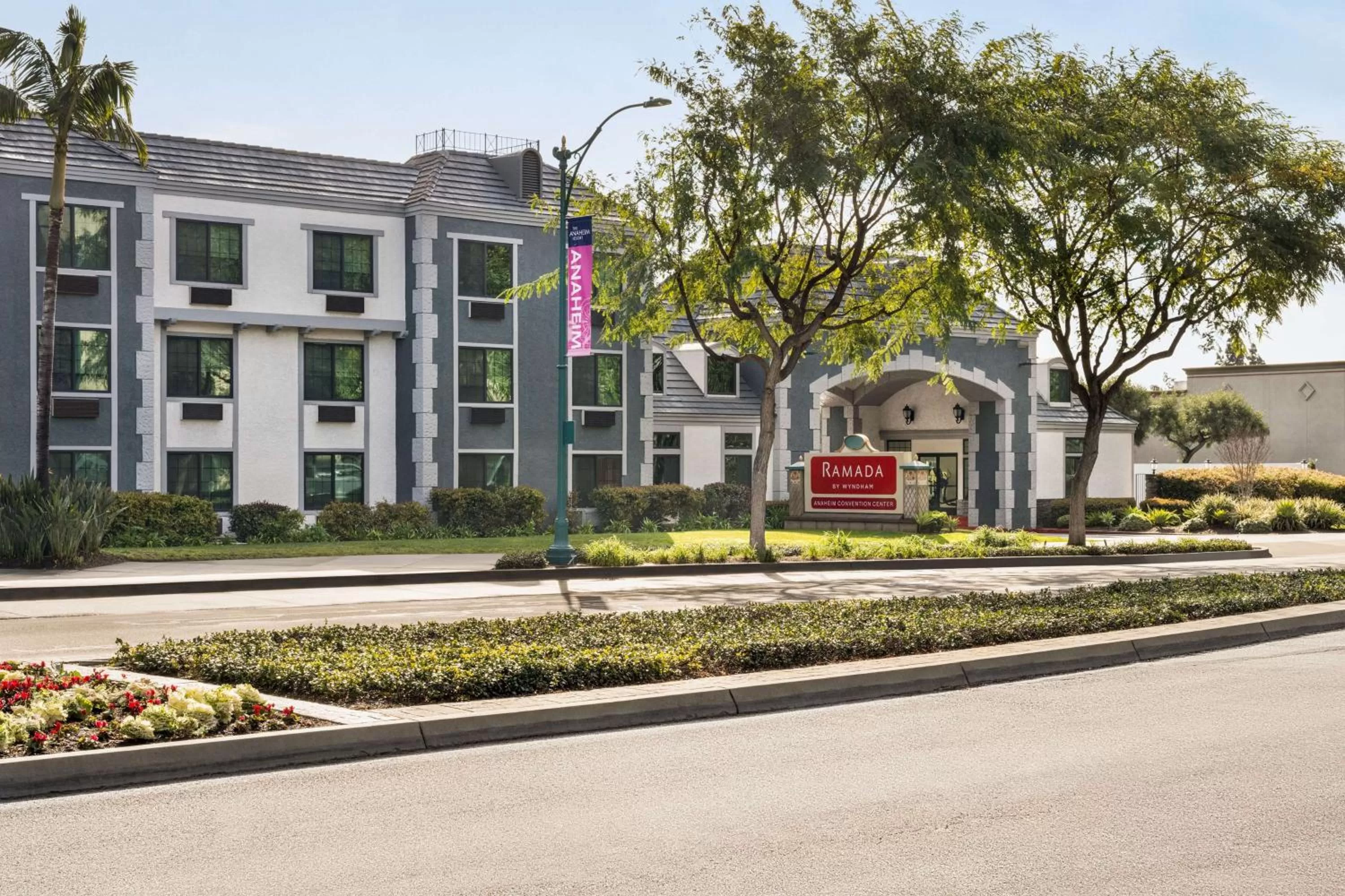 Property building in Ramada by Wyndham Anaheim Convention Center