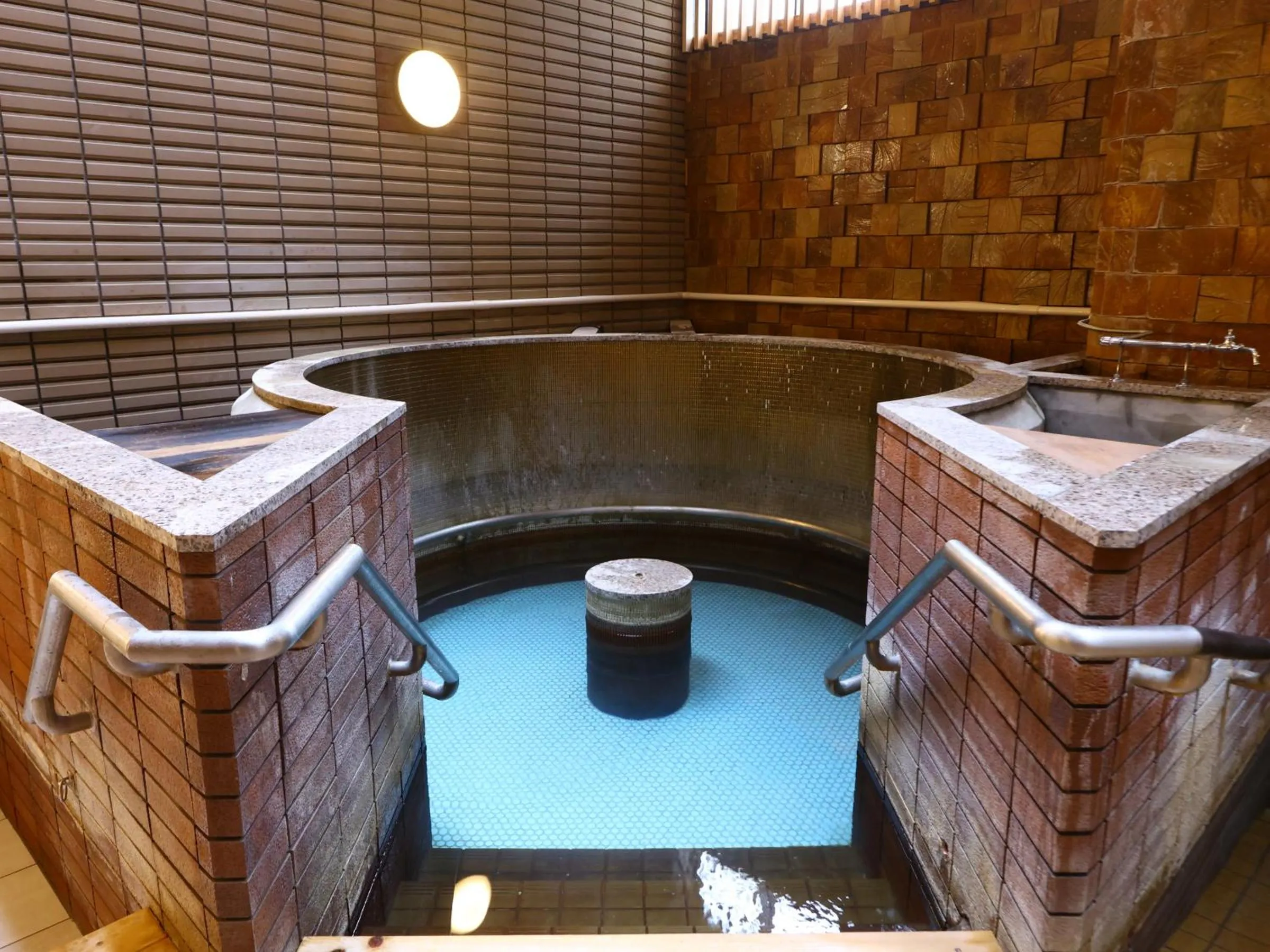 Hot Spring Bath in Hotel Yudanaka
