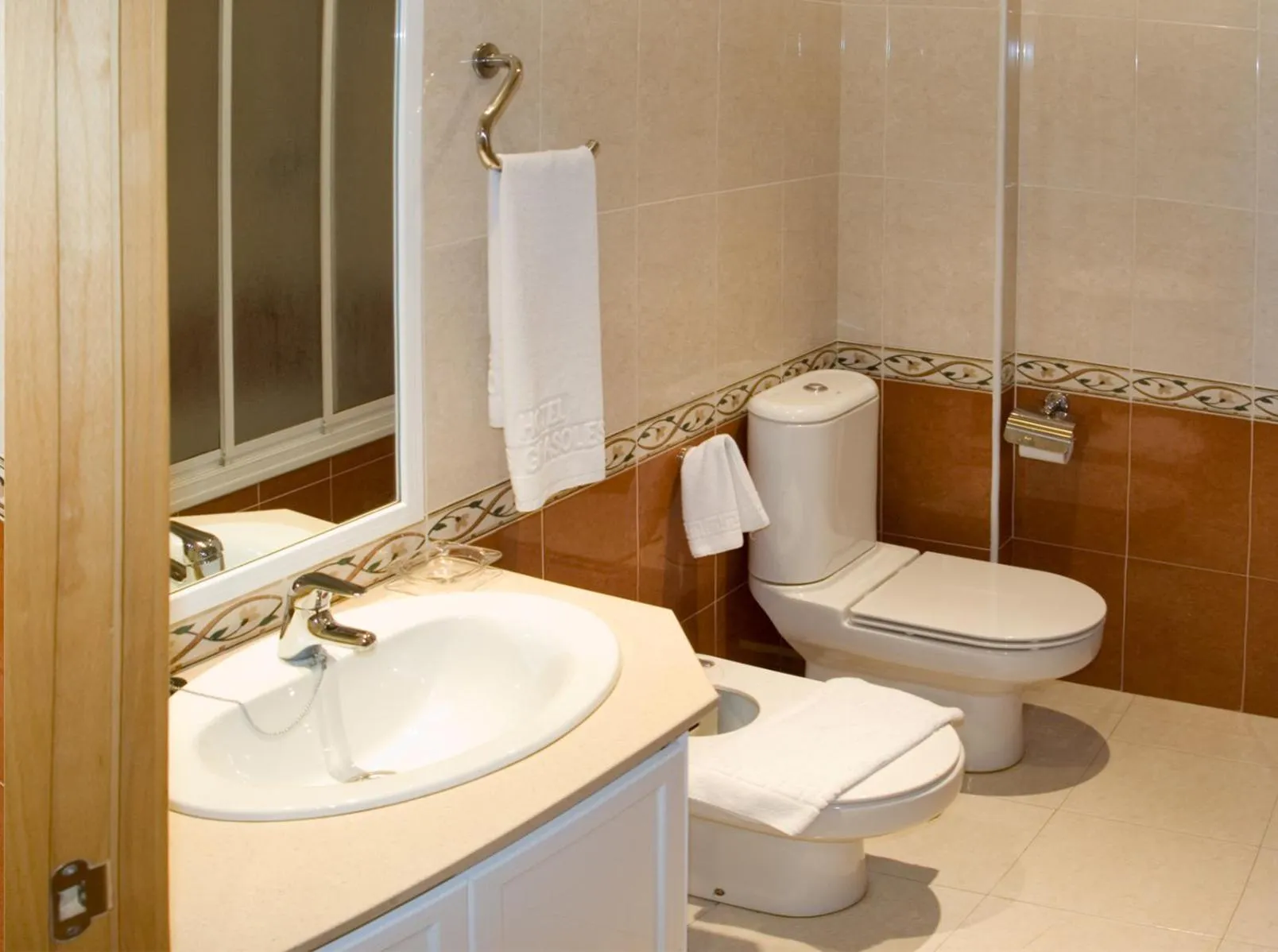 Bathroom in Hotel los Girasoles