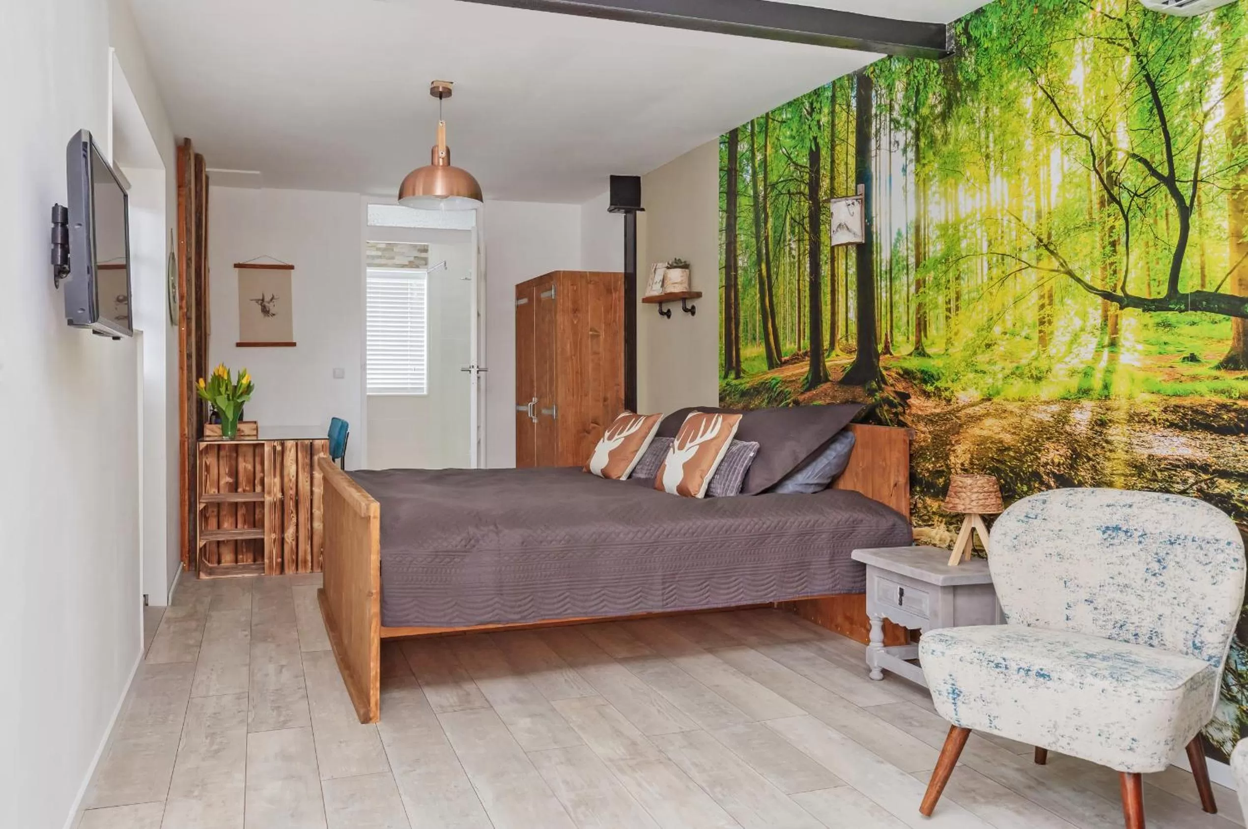 Patio in Wellness Bed & Breakfast Pergamo