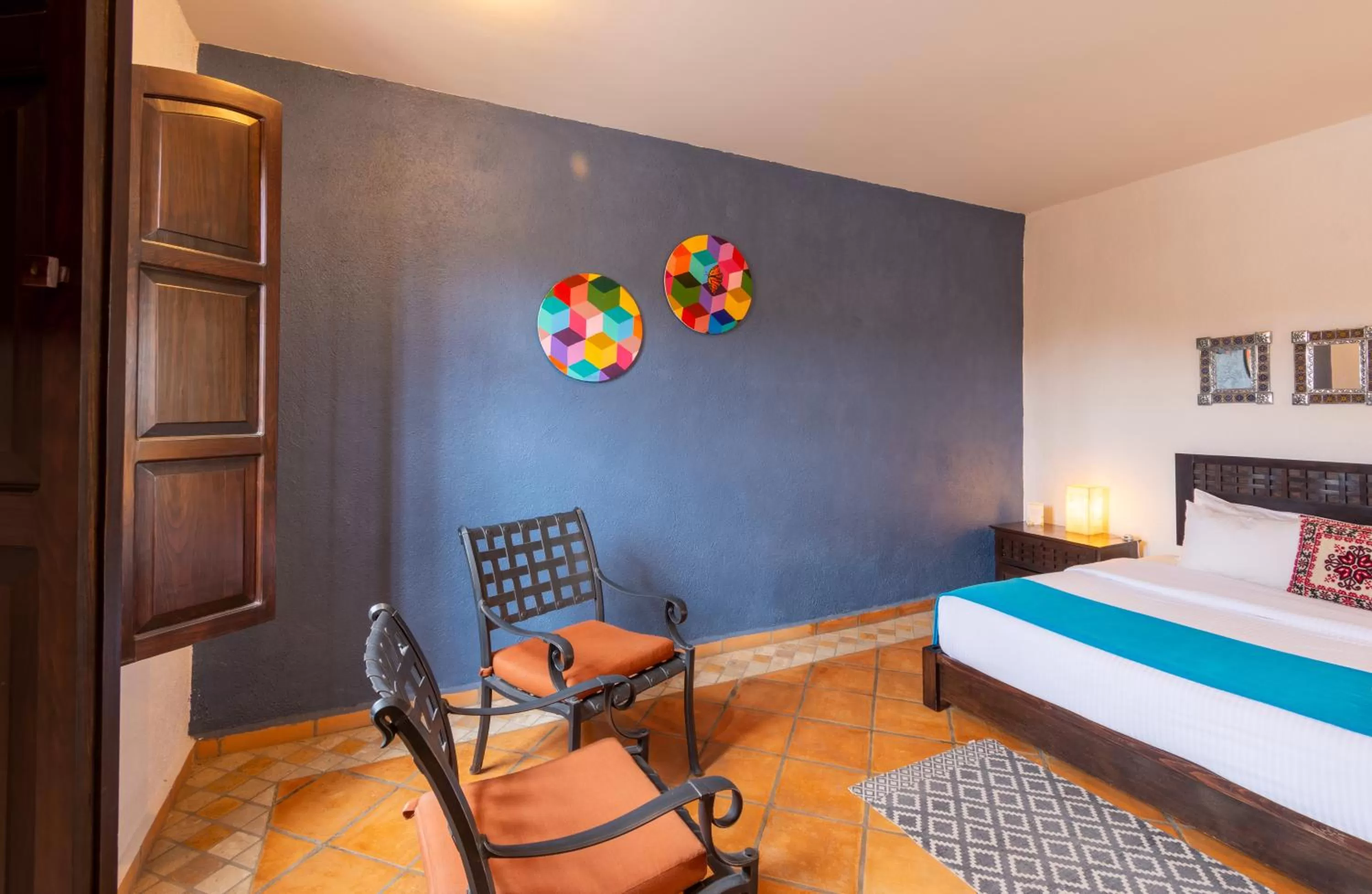 Photo of the whole room, Bed in Hotel Hacienda San Cristóbal