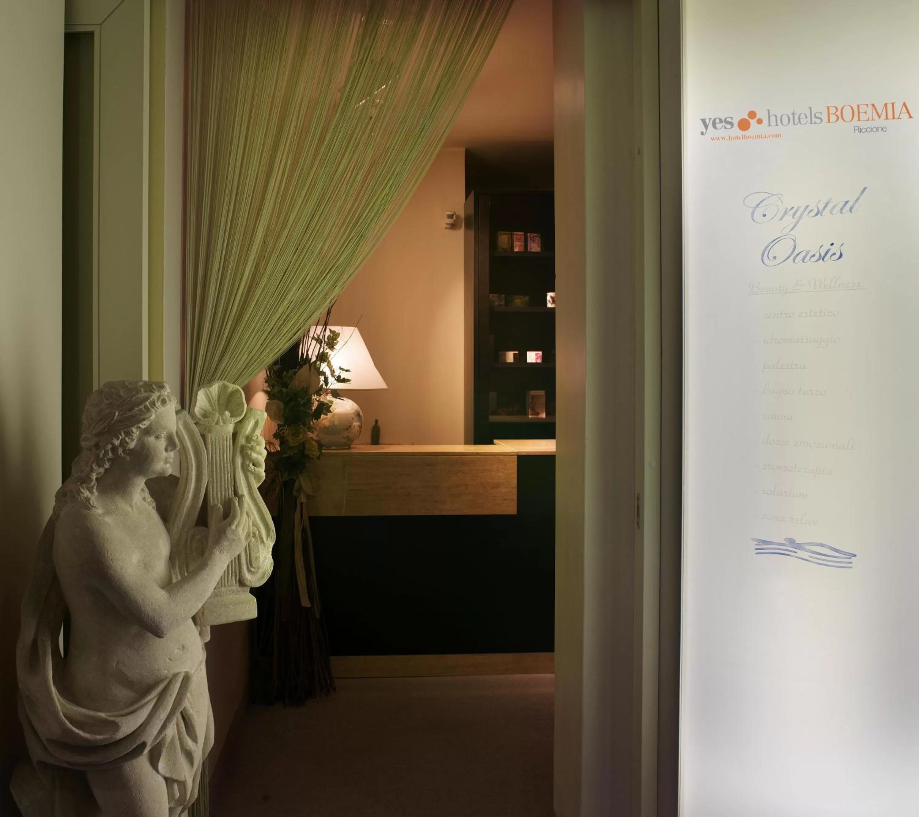 Lobby or reception, Bed in Hotel Boemia