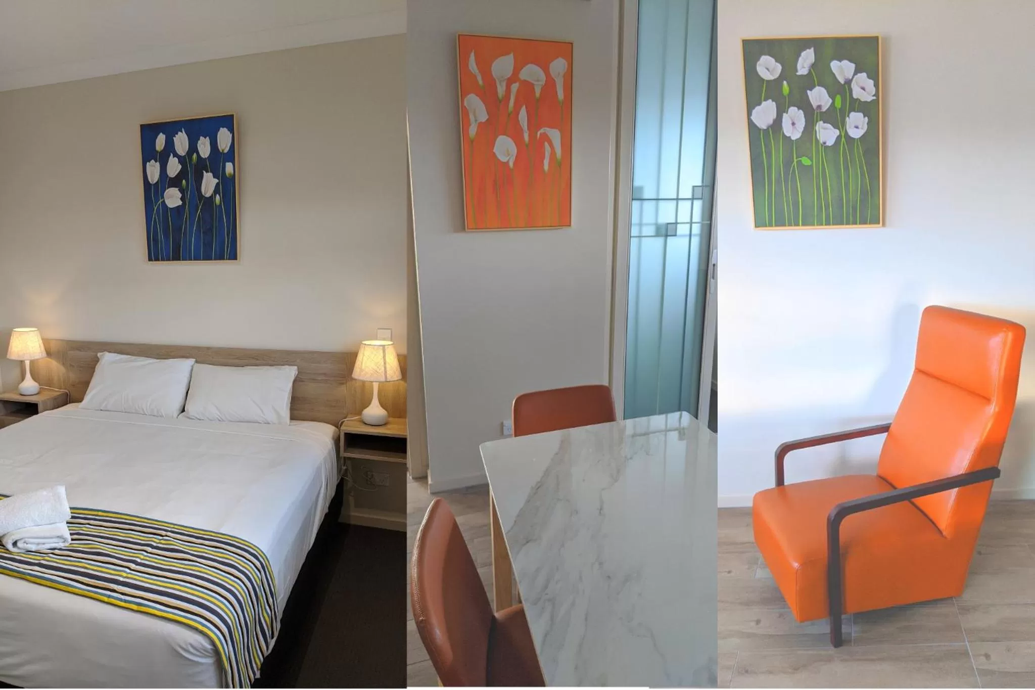 Bed in The Windsor, Hotel Rooms & Apartments