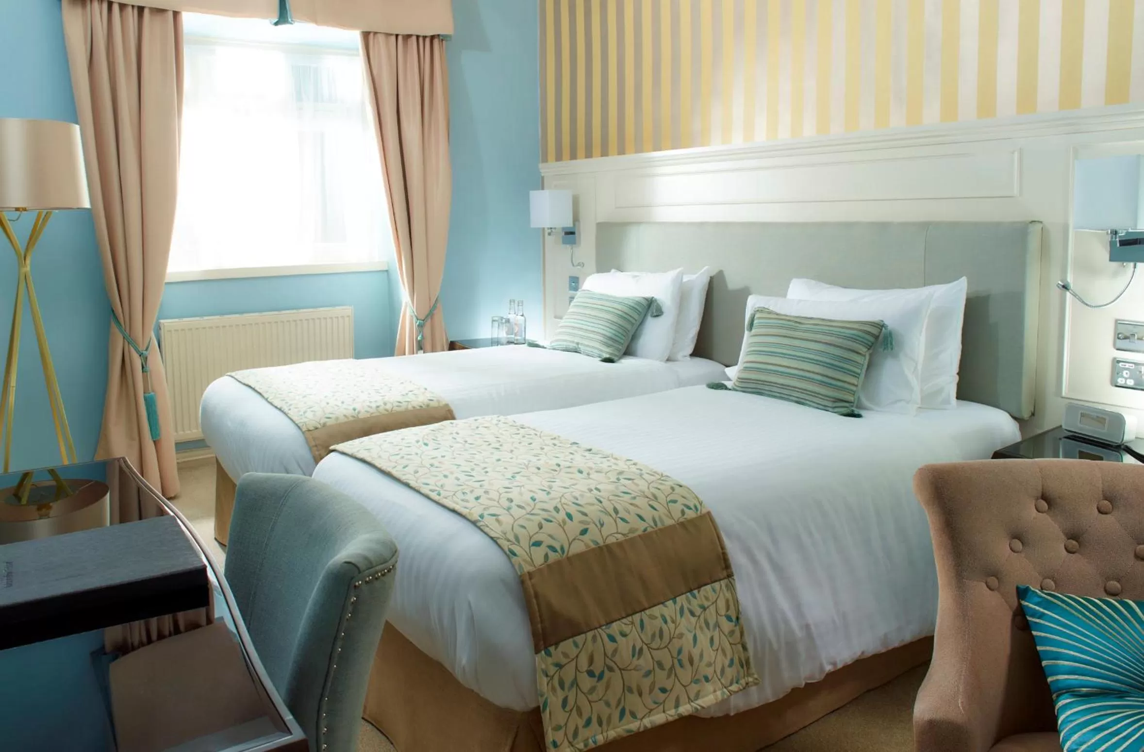 Bedroom, Bed in The Swan Hotel, Wells, Somerset - The Coaching Inn Group