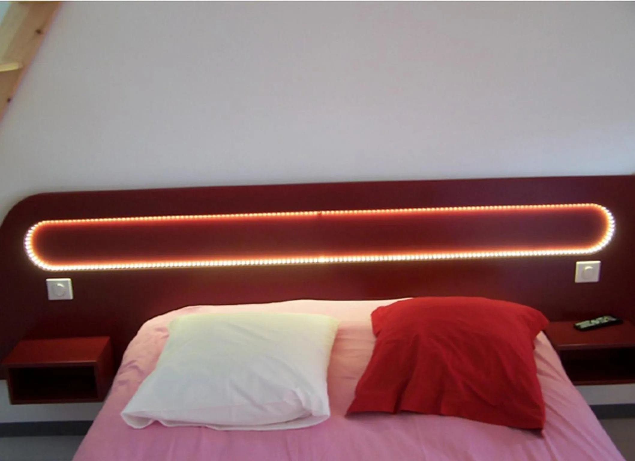 Bed in Hôtel Le Richevaux