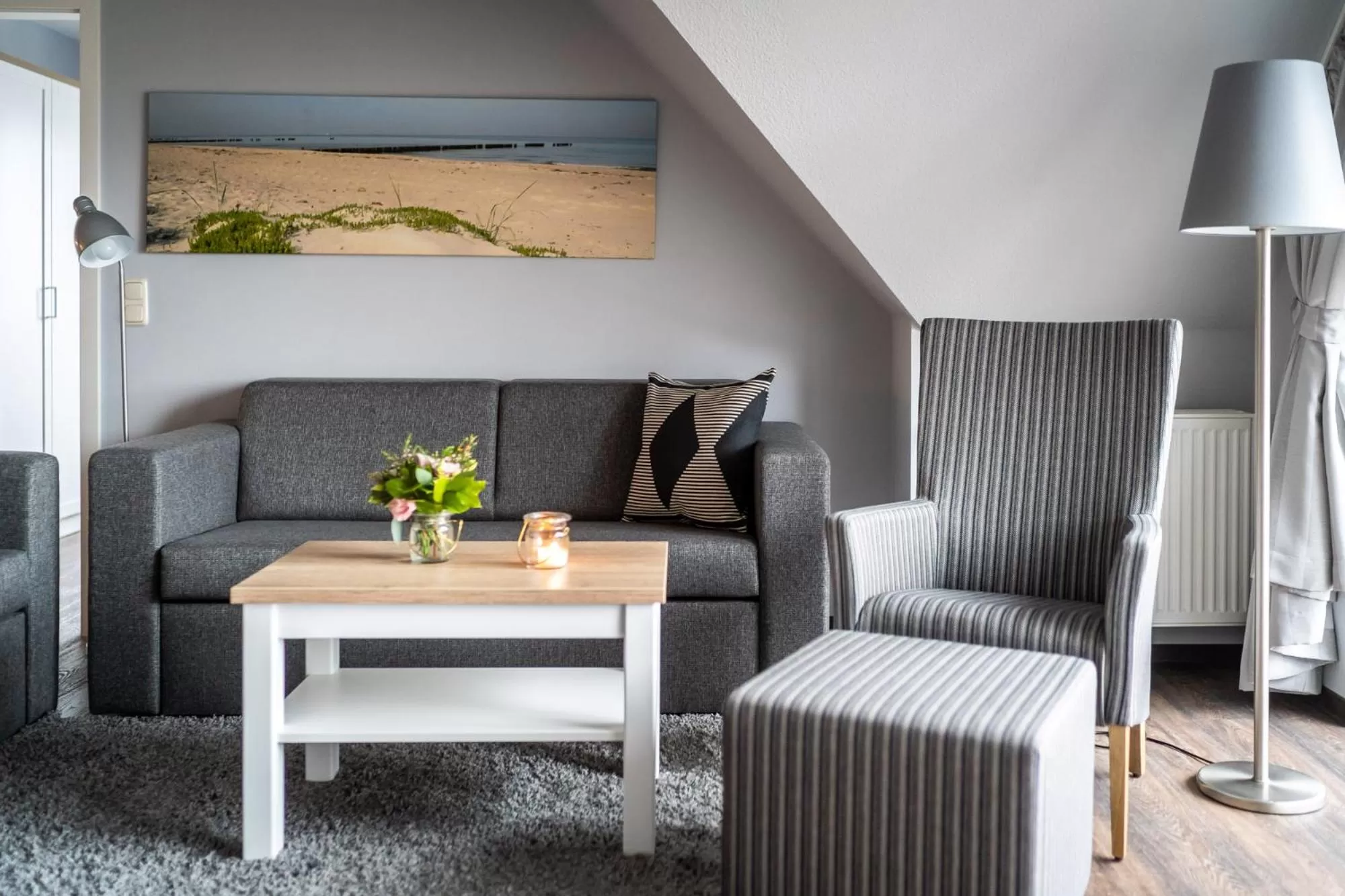 Photo of the whole room in Strandhafer Aparthotel