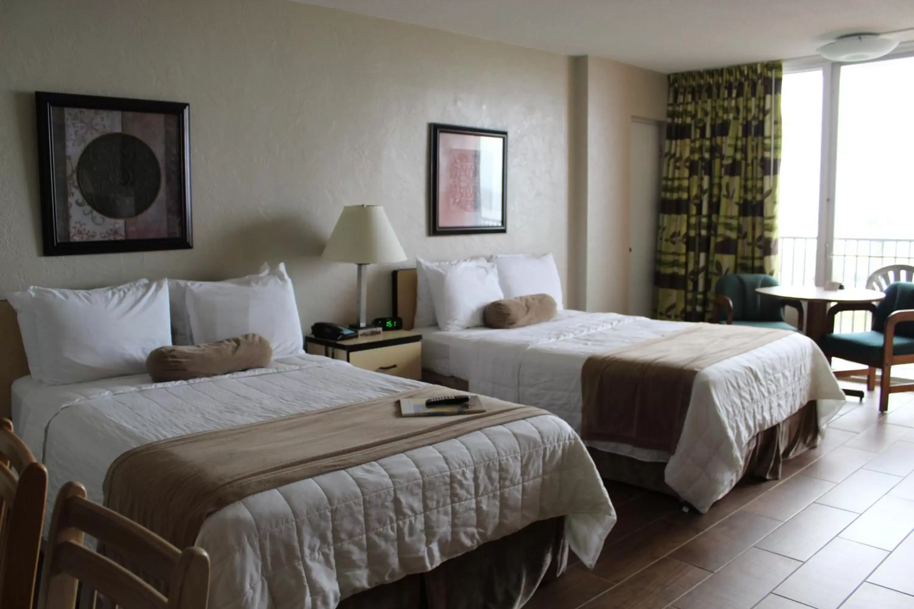 Ocean View Corner Balcony Two Double Beds in Cove Motel Oceanfront Ocean View Corner Balcony Two Double Beds in Cove Motel Oceanfront