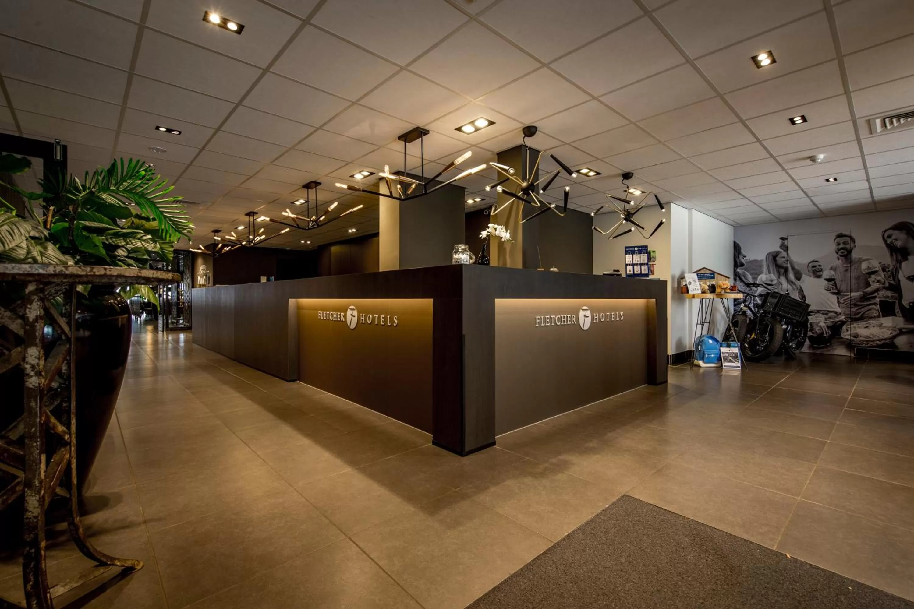 Lobby or reception in Fletcher Hotel-Restaurant Frerikshof