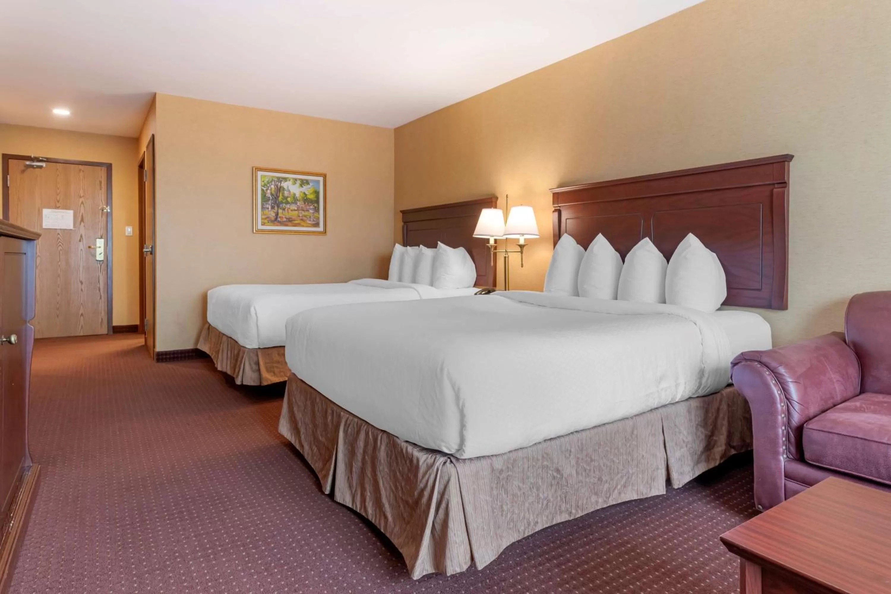 Executive Queen Room with Two Queen Beds and Sofa Bed - Non-Smoking in Best Western Plus Fredericton Hotel & Suites