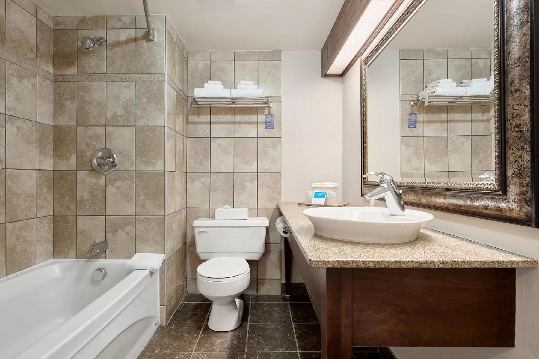 Bathroom in Travelodge by Wyndham Quebec City Hotel & Convention Centre