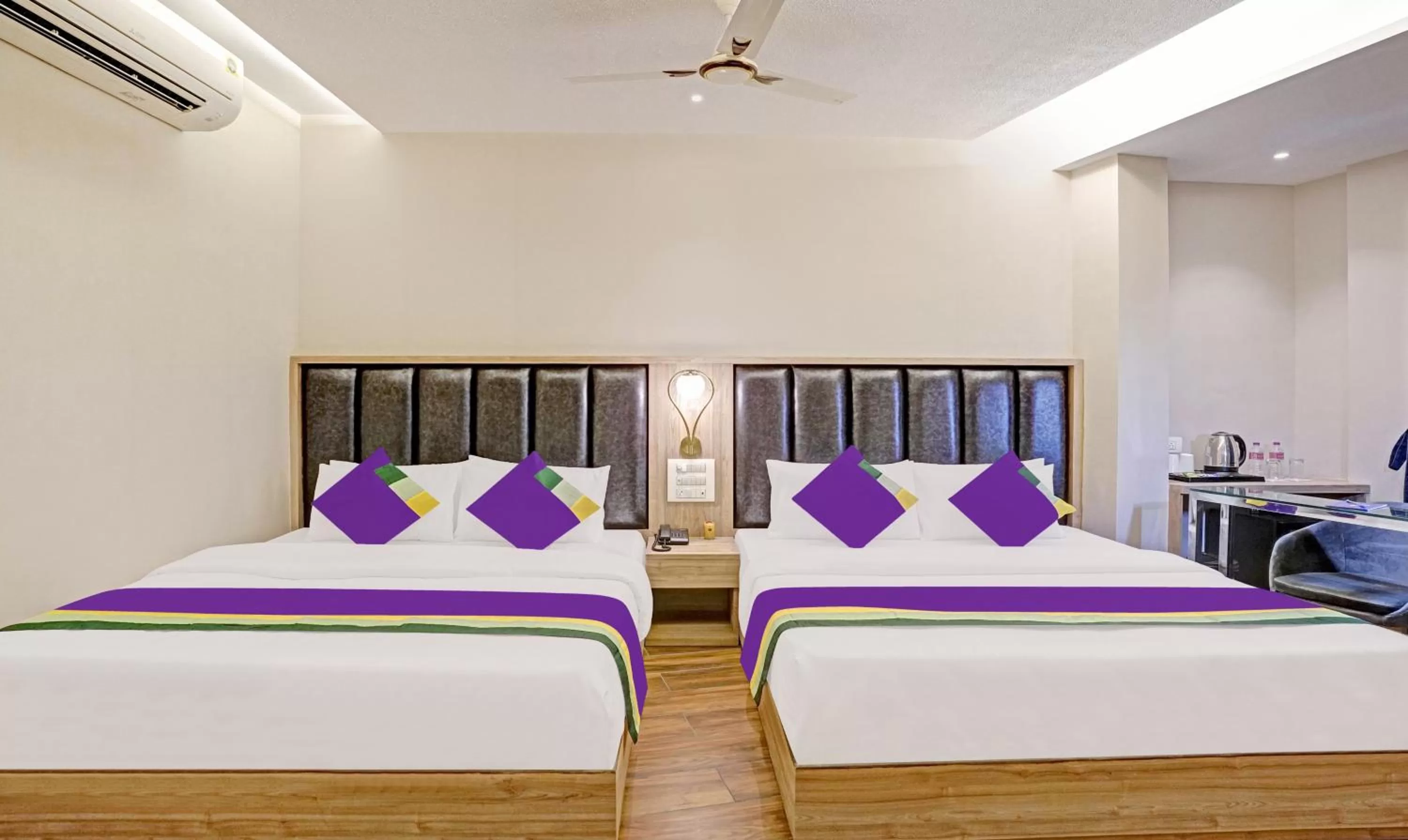 Bedroom, Bed in Treebo Premium Widlor Boutique