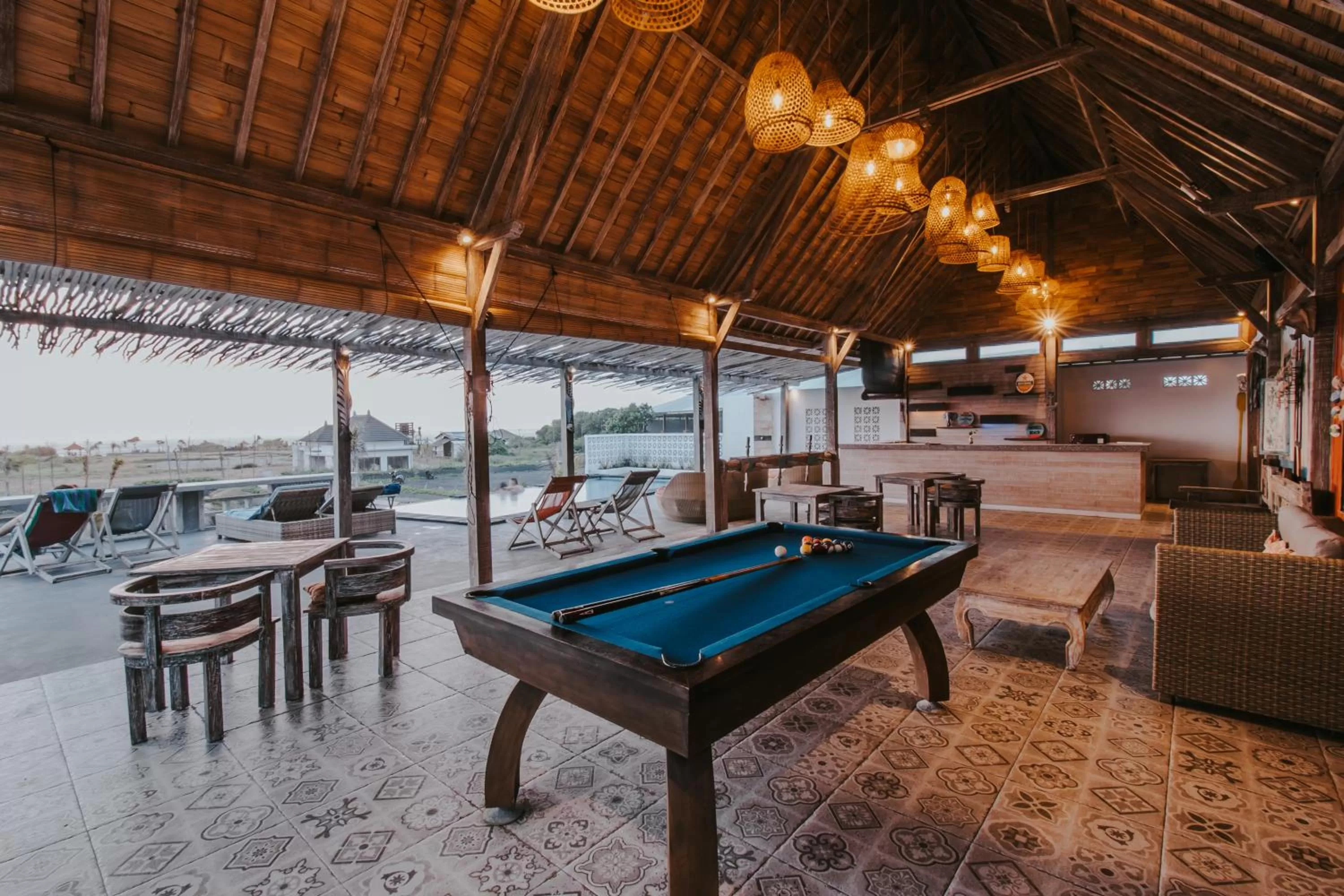 Billiard in Dream Beach Huts