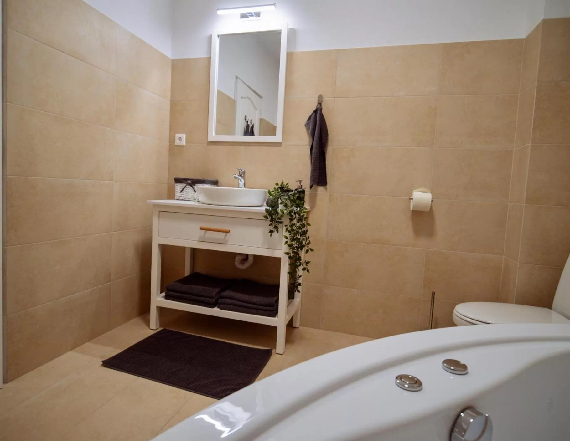 Bathroom in Zakarias Apartments