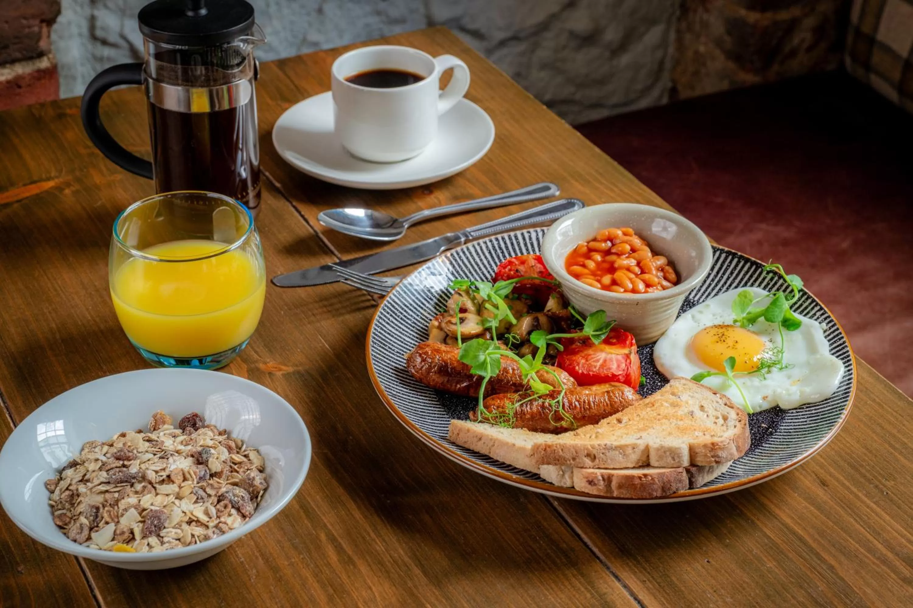 Food in The George Hotel