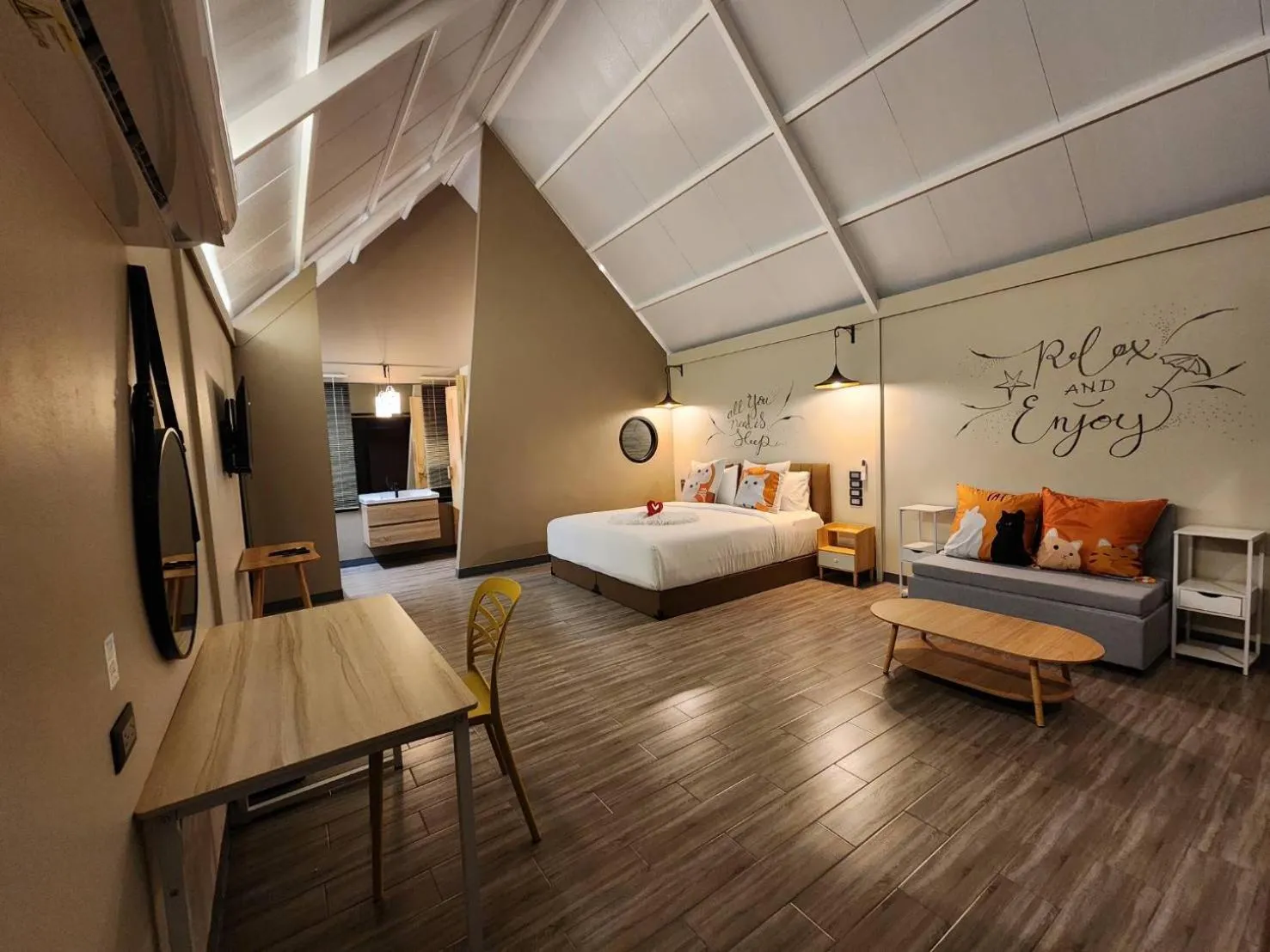 Bed in Naturalpark Resort De Wangthong