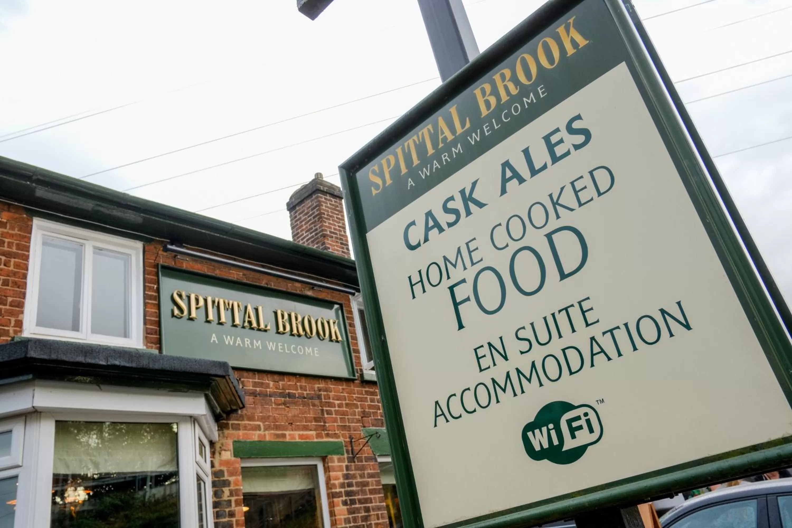 Facade/entrance, Property Logo/Sign in SPITTAL BROOK