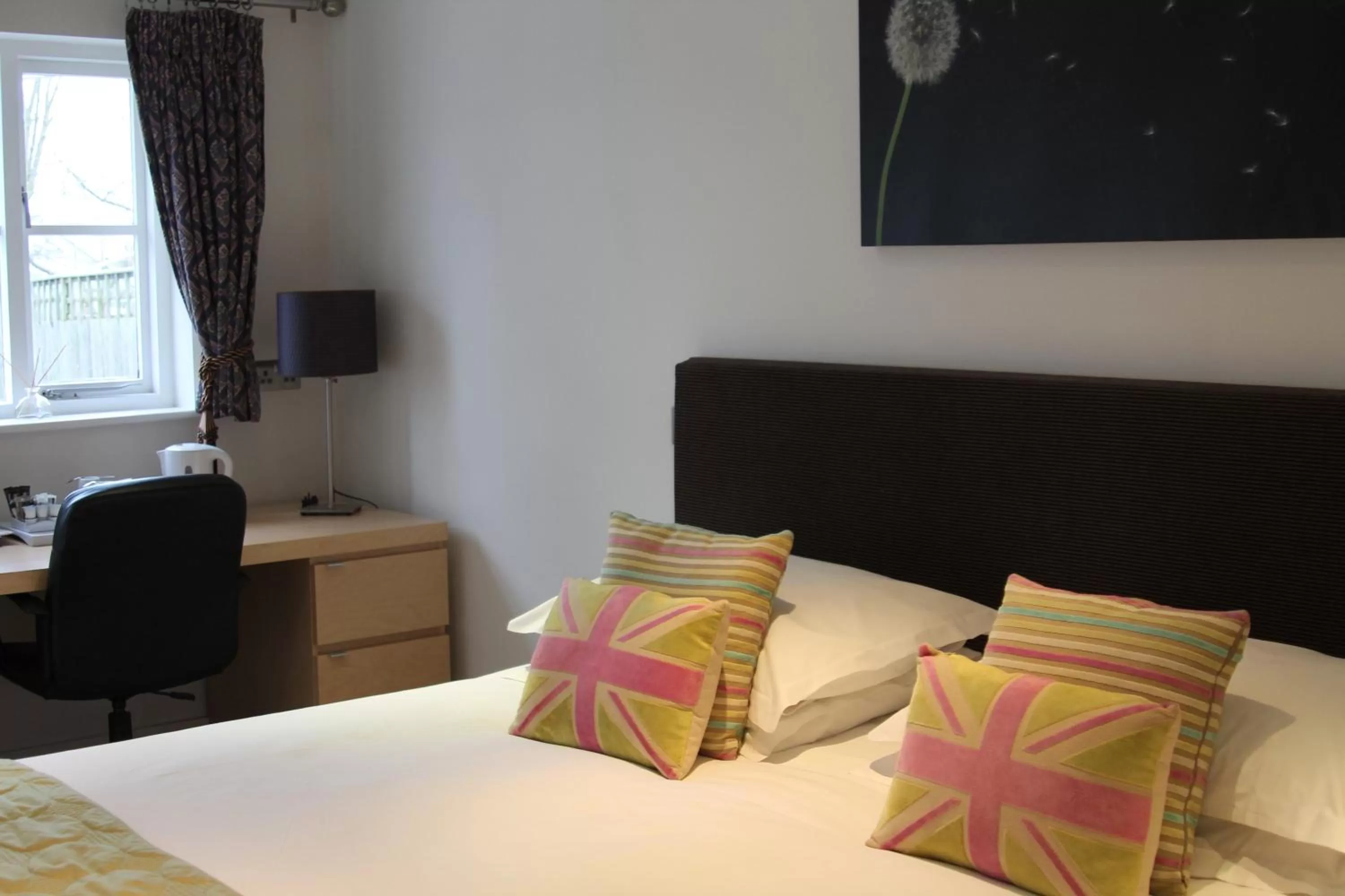 Bed in The Bell Inn Hotel