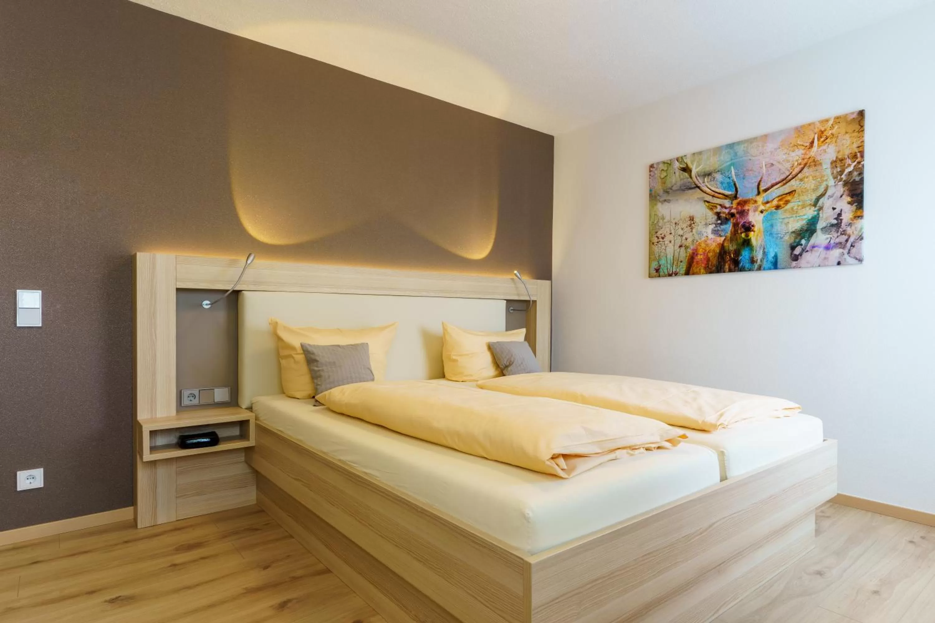 Bedroom, Bed in Hotel Rosenstein