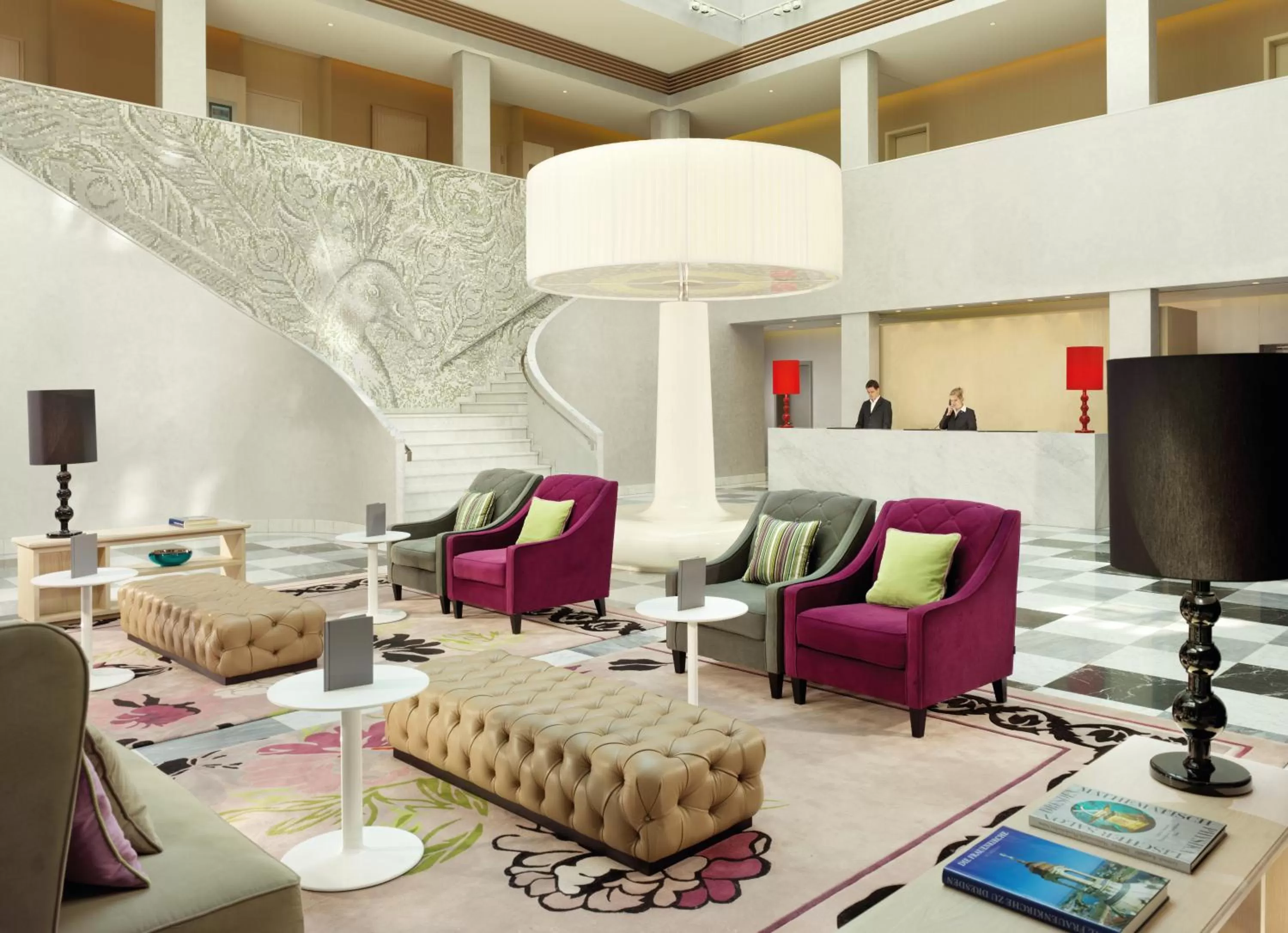 Lobby or reception in HYPERION Hotel Dresden Am Schloss