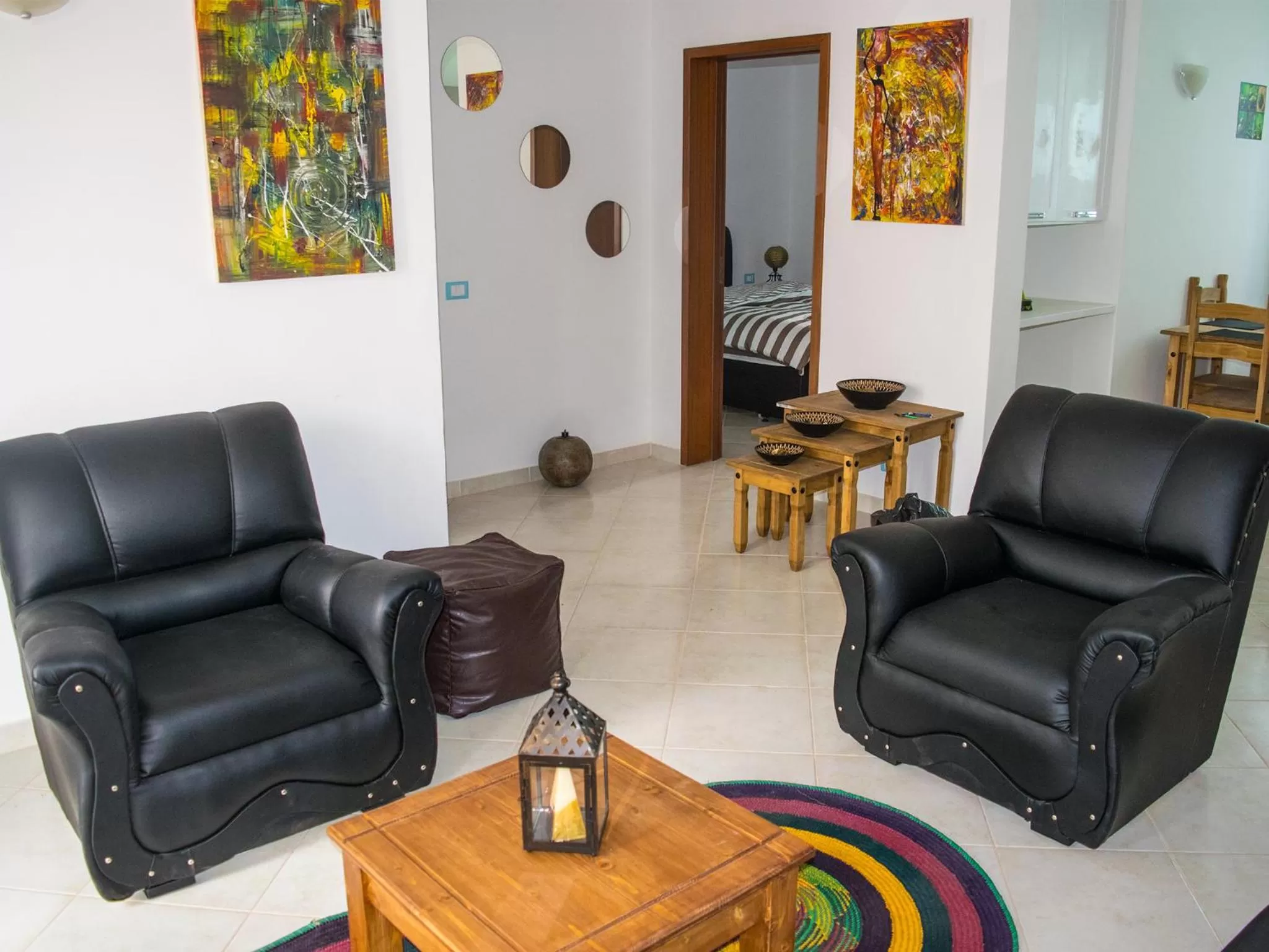 Living room, Seating Area in Sal Beach Club