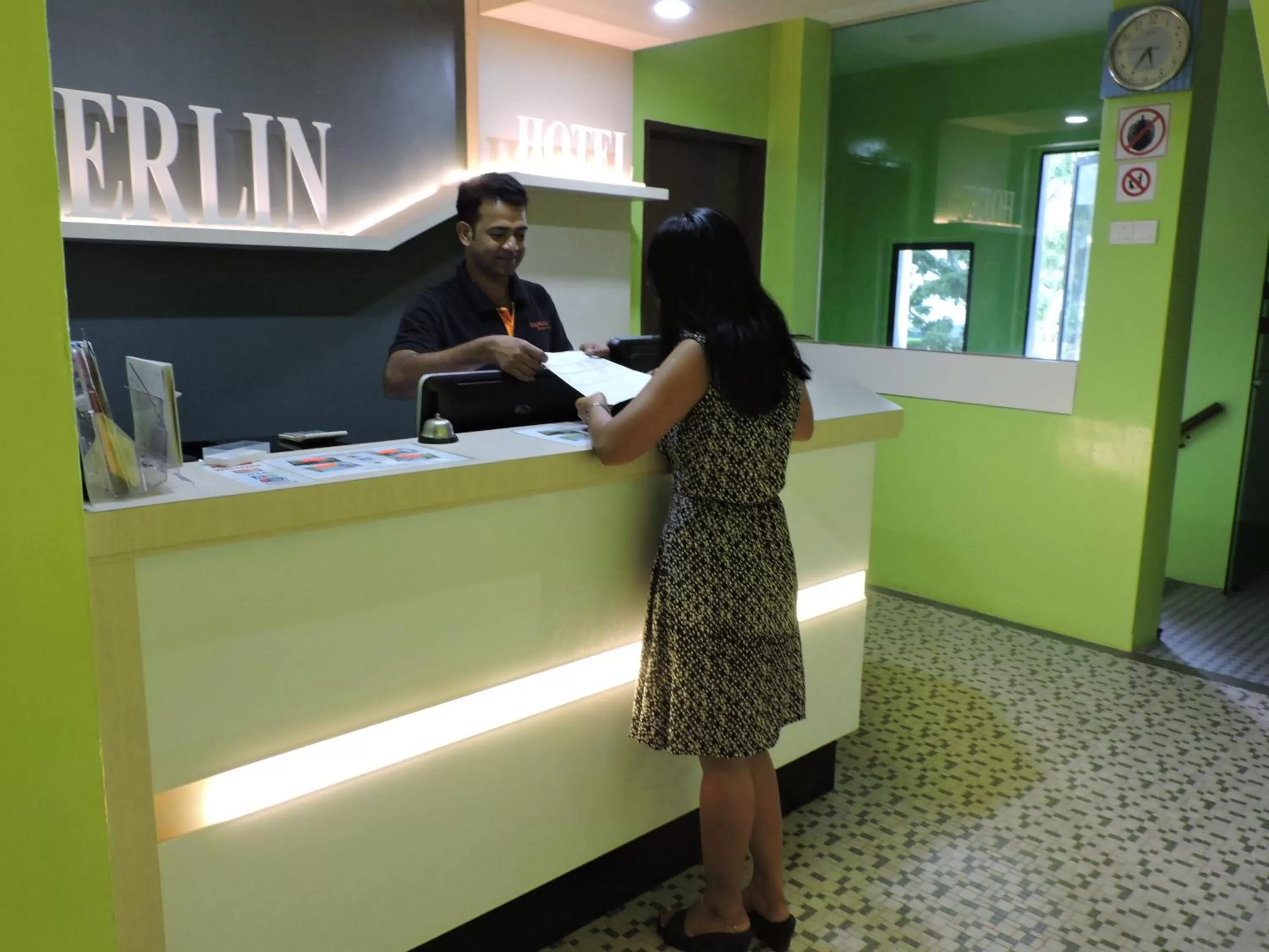 Lobby or reception in Merlin Hotel George Town Penang