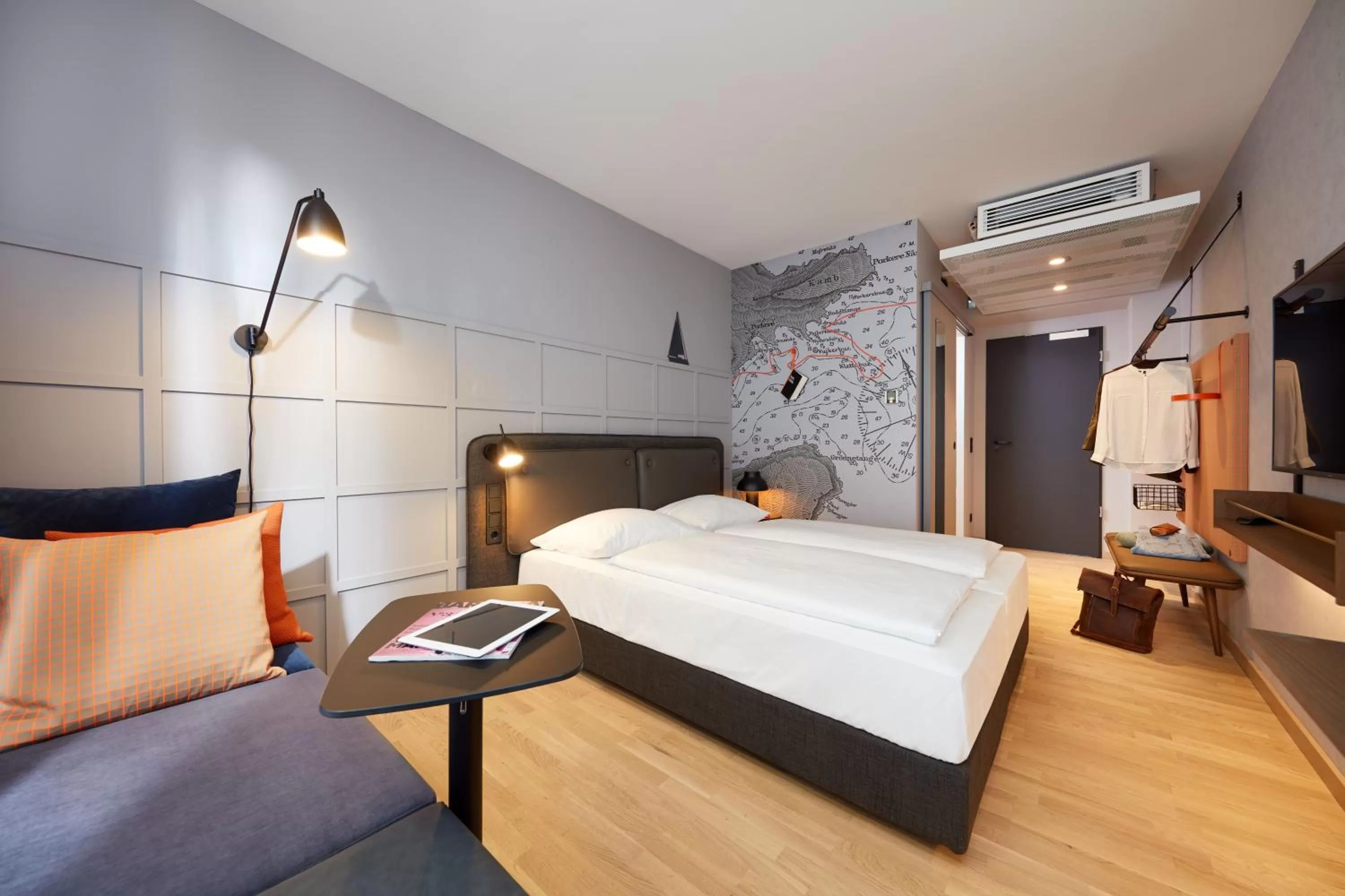 Bed in unique by ATLANTIC Hotels Kiel