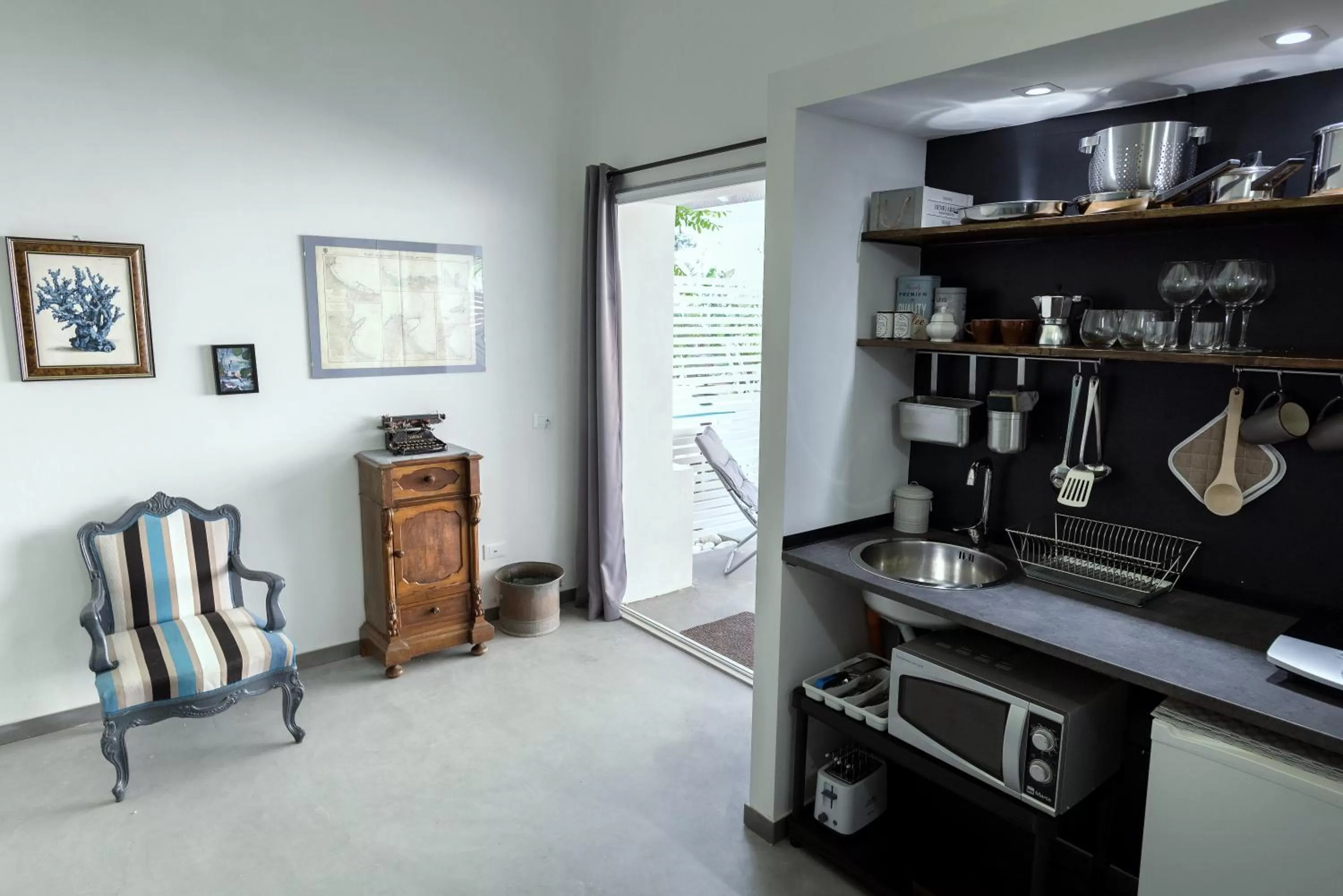 Kitchen or kitchenette in Naturarte Guesthouse