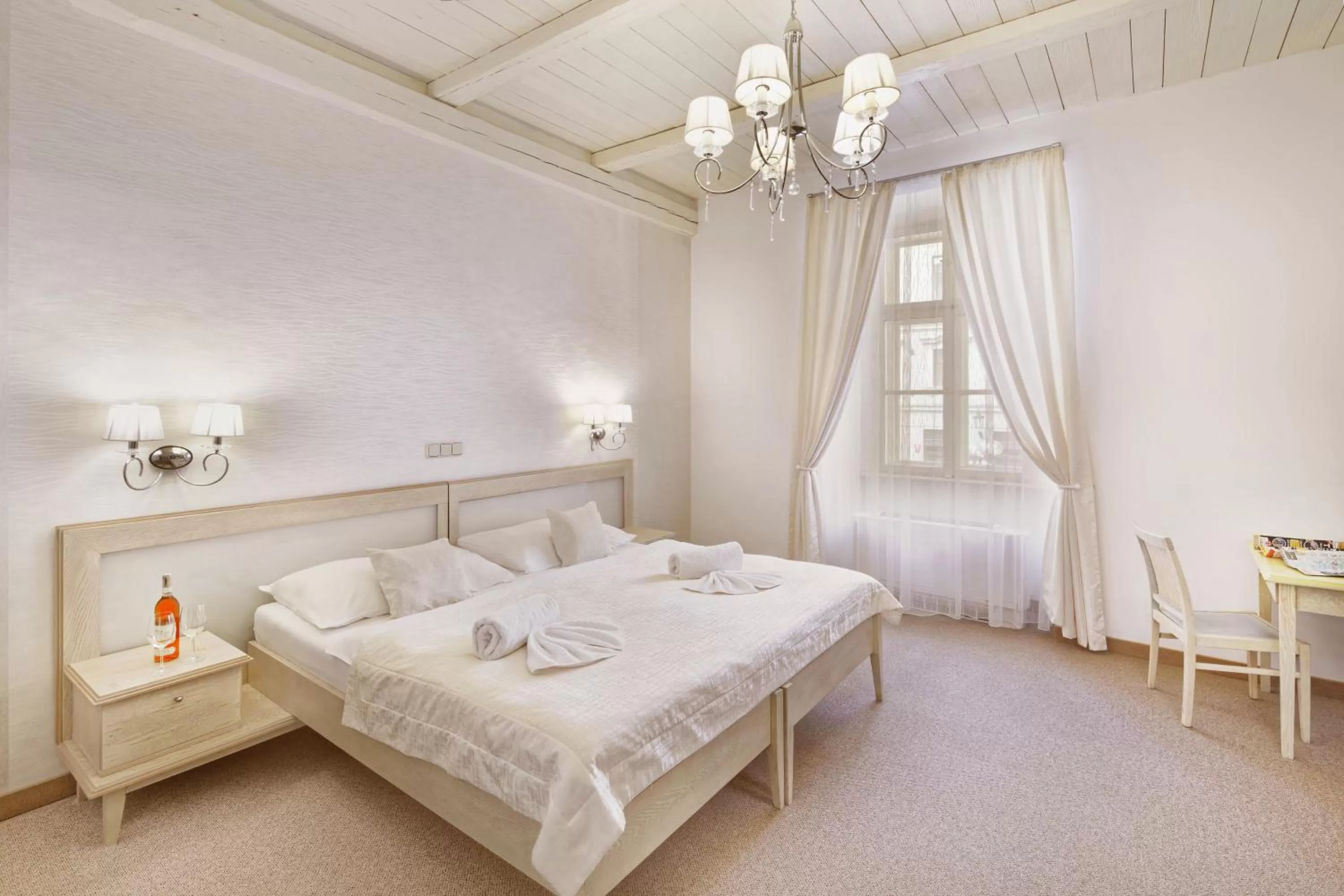 Bed in Hotel Lippert