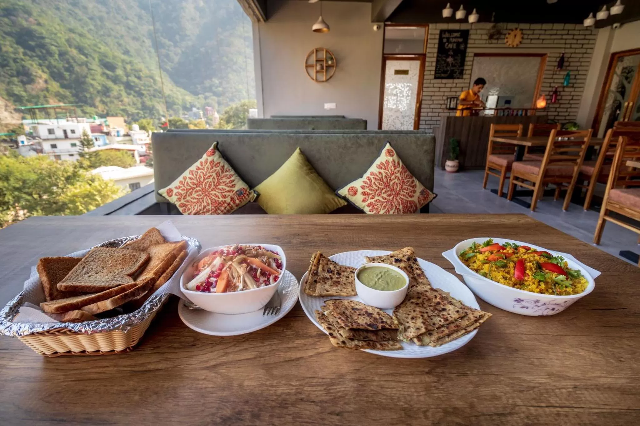 Food and drinks in Punyah Residency Rishikesh